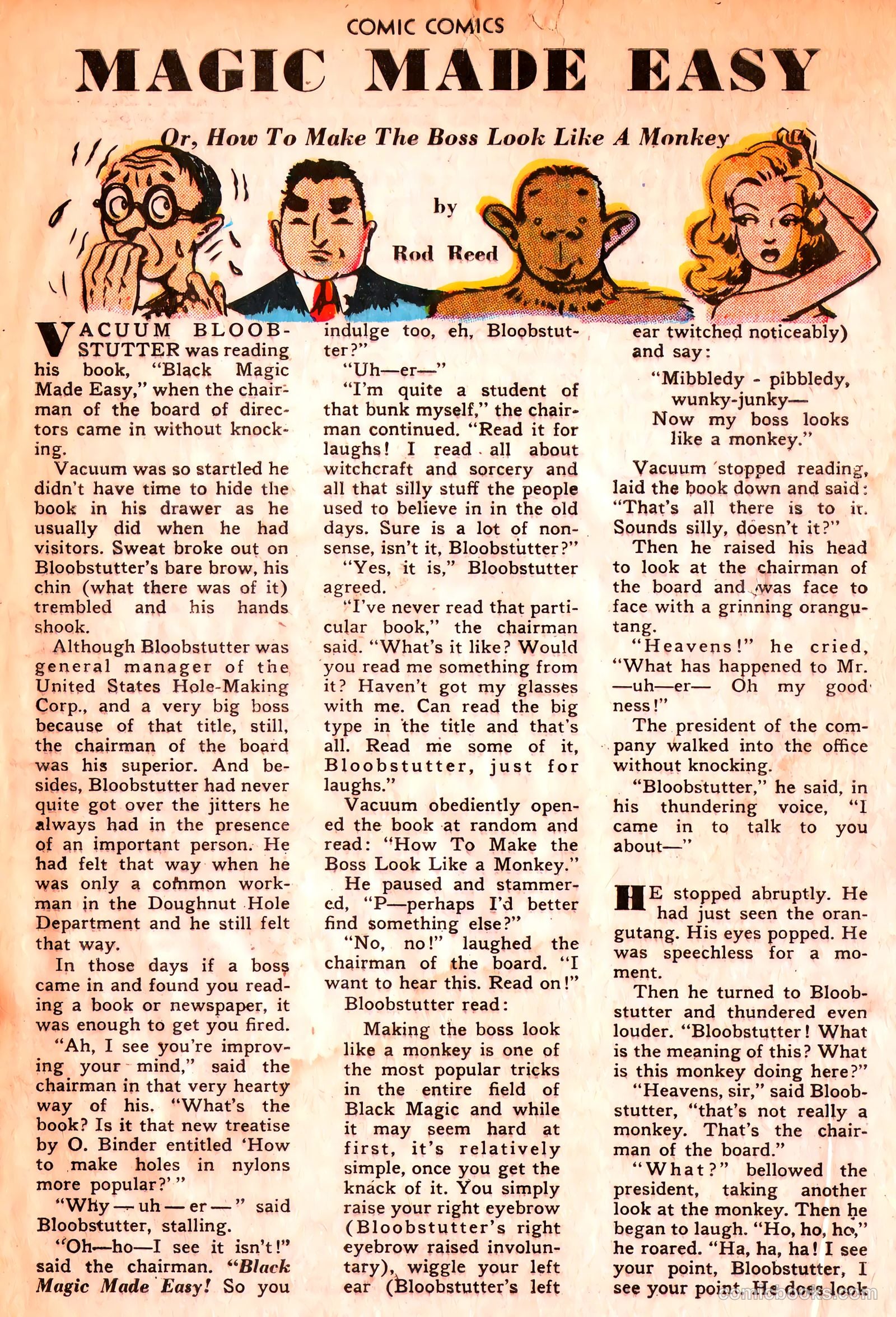 Comic Comics #7 (1946) — page 33 of 53