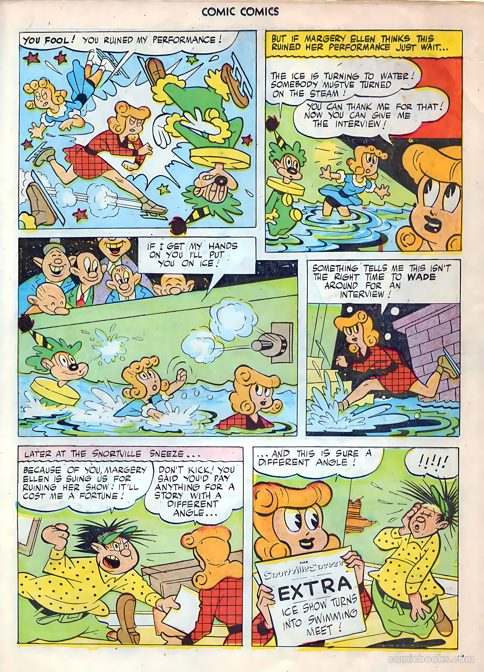 Comic Comics #8 (1946) — page 35 of 52