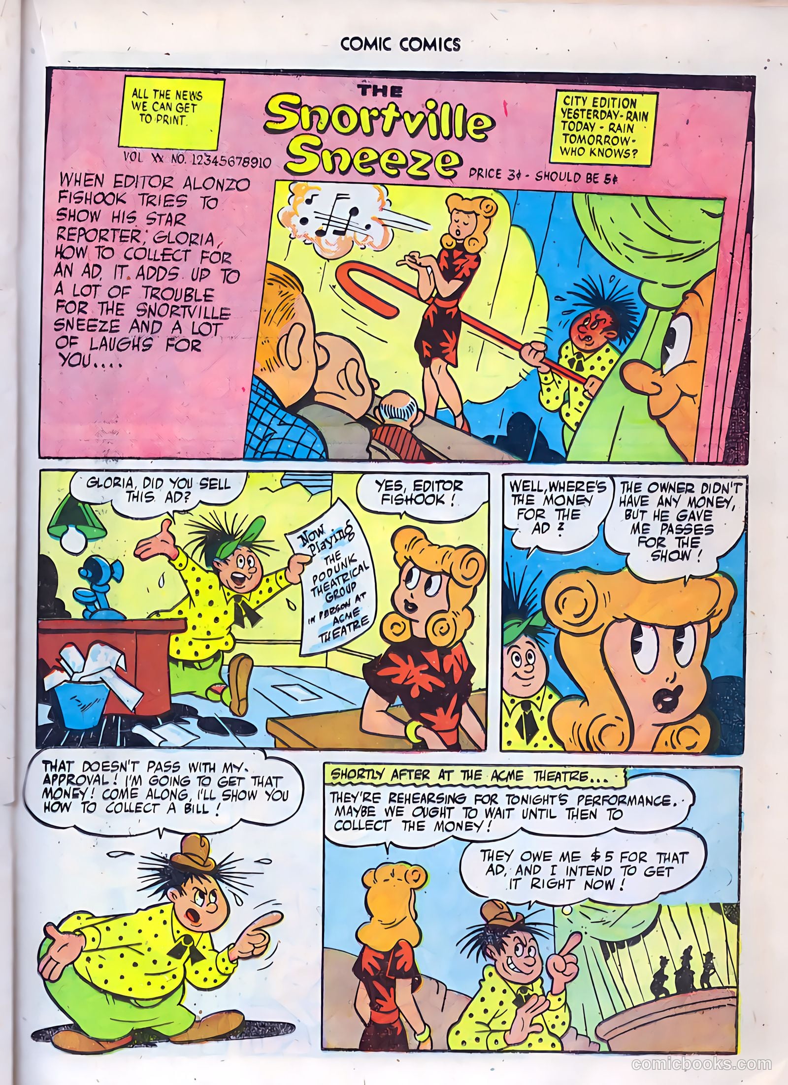 Comic Comics #9 (1946) — page 31 of 53