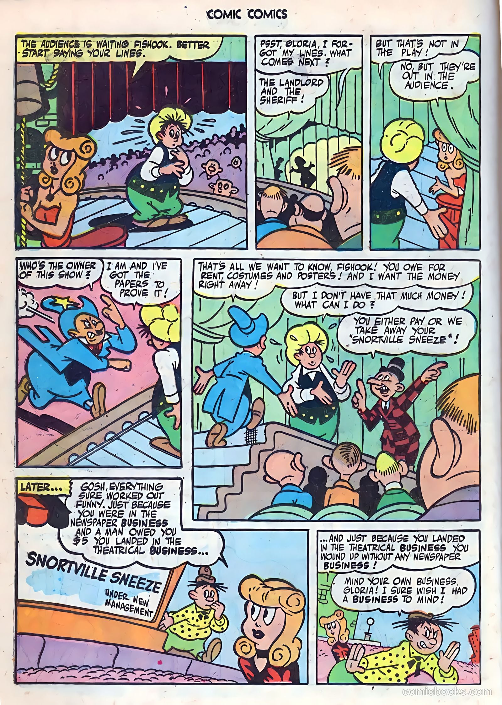 Comic Comics #9 (1946) — page 34 of 53