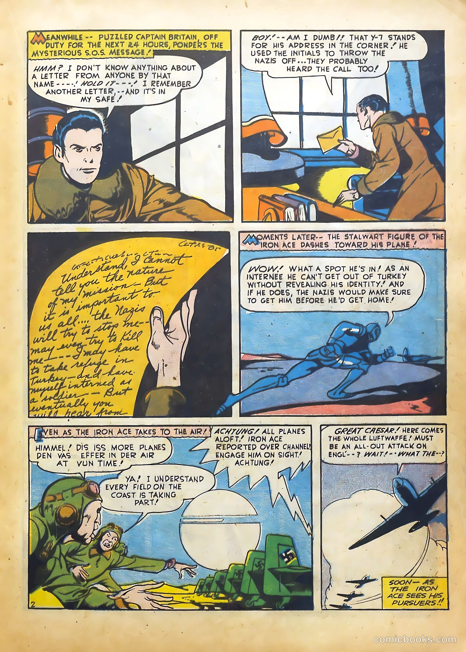 Air Fighters Classics #3 (1988) — page 33 of 68
