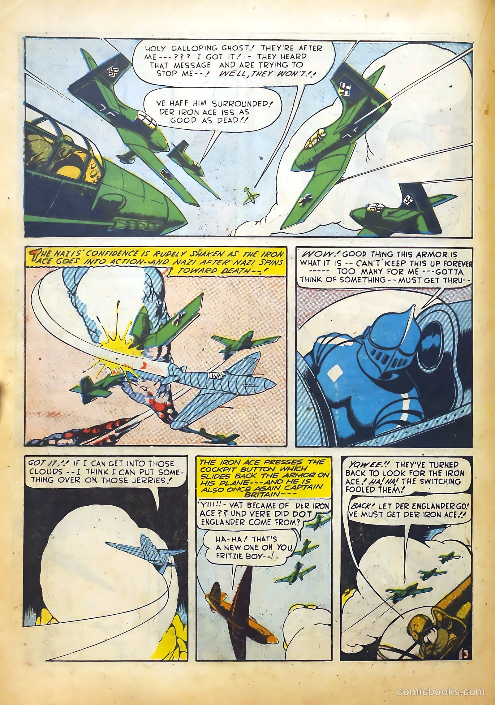 Air Fighters Classics #3 (1988) — page 34 of 68