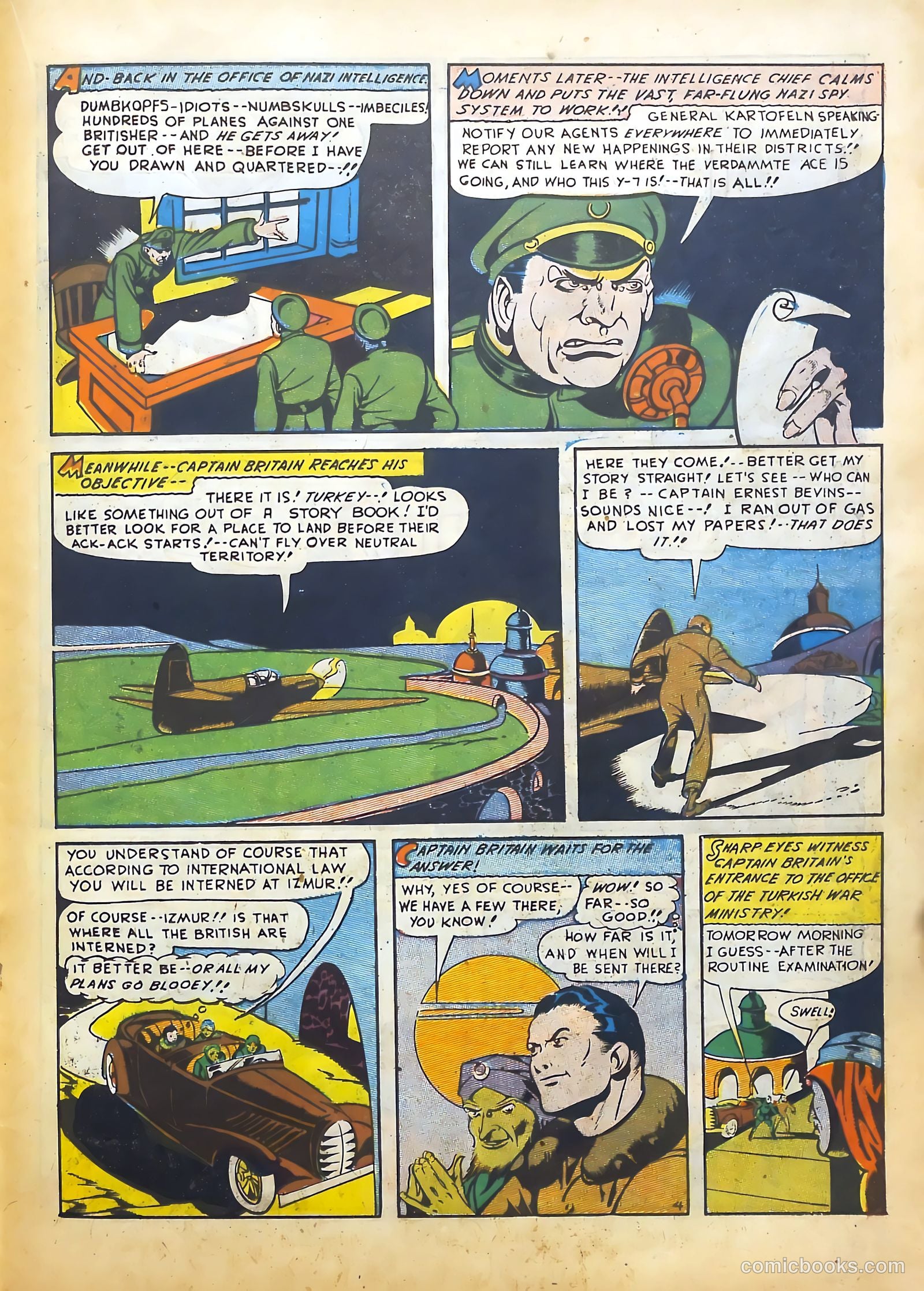 Air Fighters Classics #3 (1988) — page 35 of 68