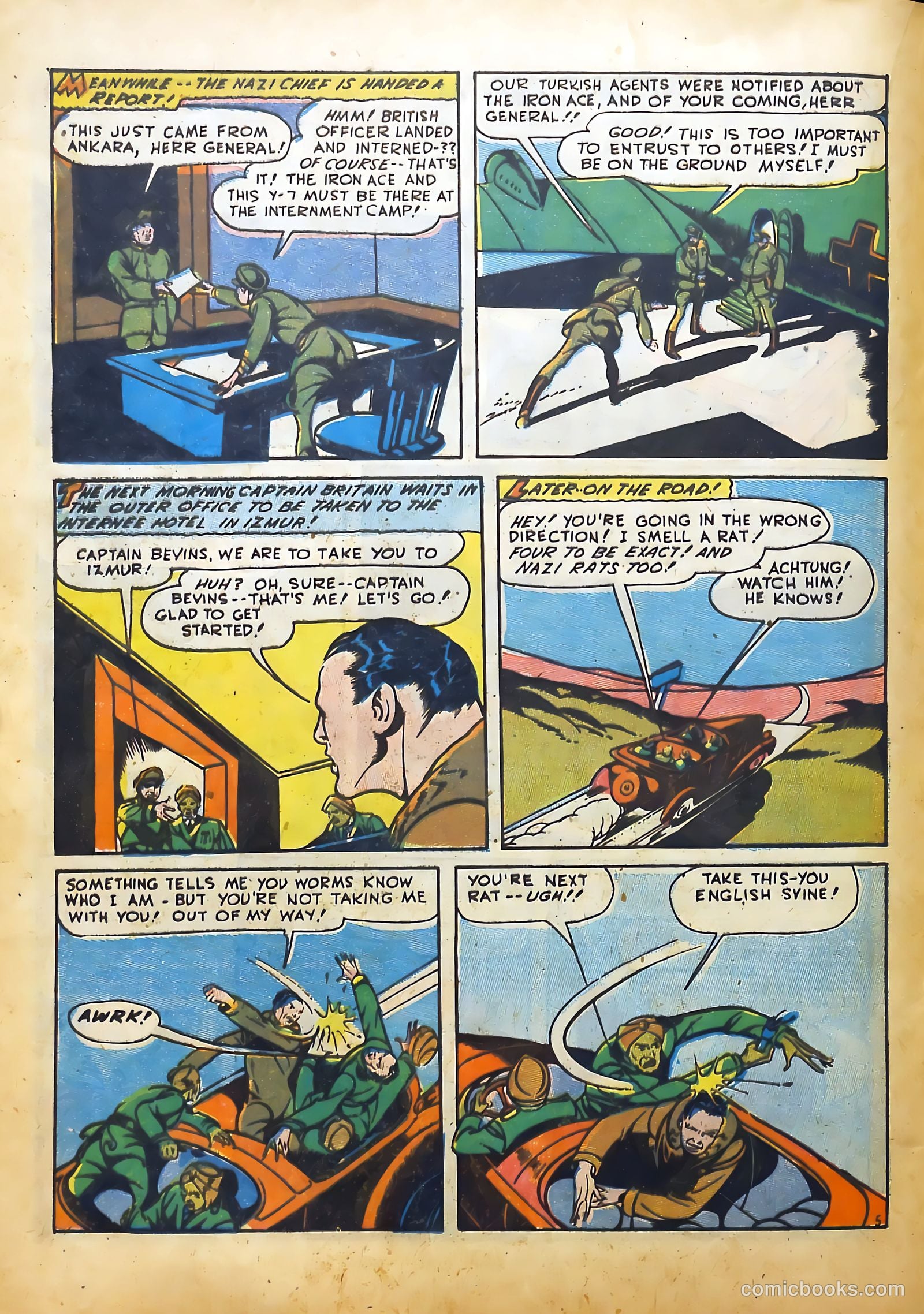 Air Fighters Classics #3 (1988) — page 36 of 68