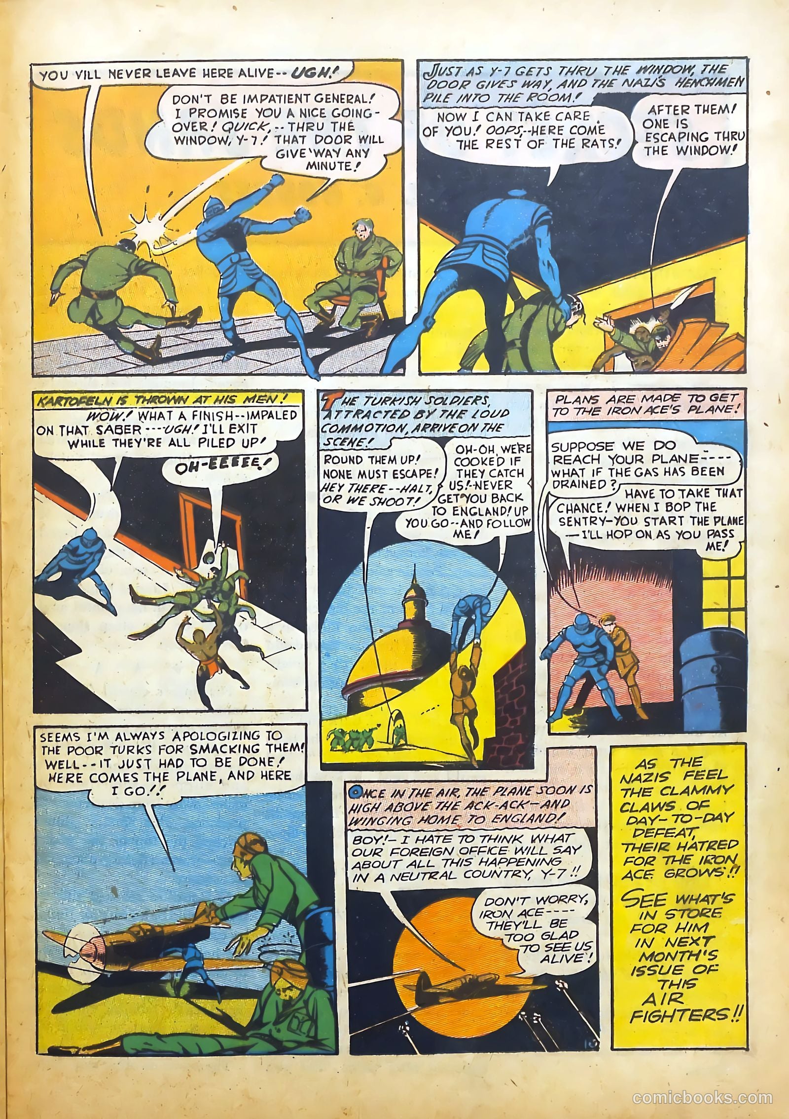 Air Fighters Classics #3 (1988) — page 41 of 68