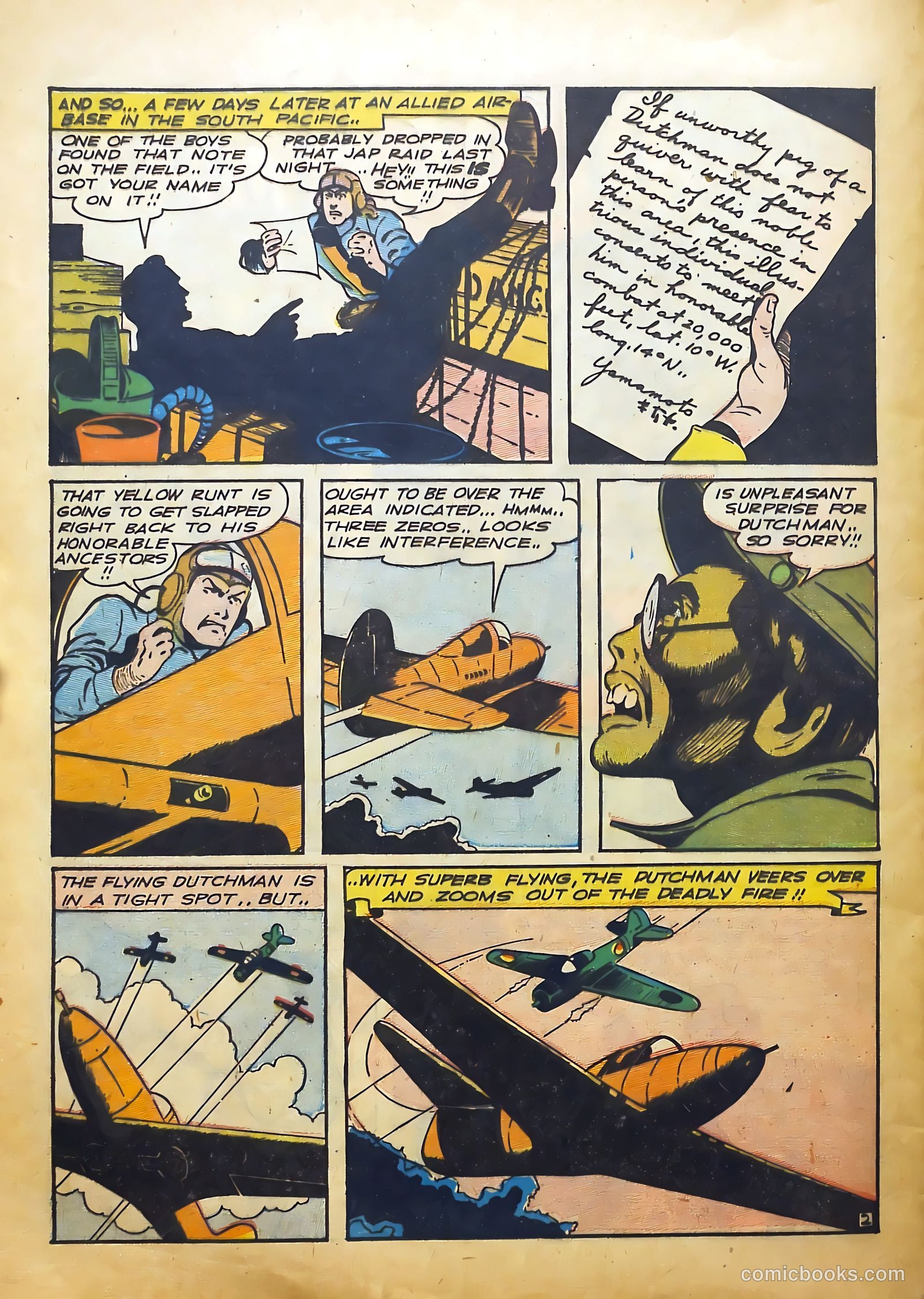 Air Fighters Classics #3 (1988) — page 60 of 68