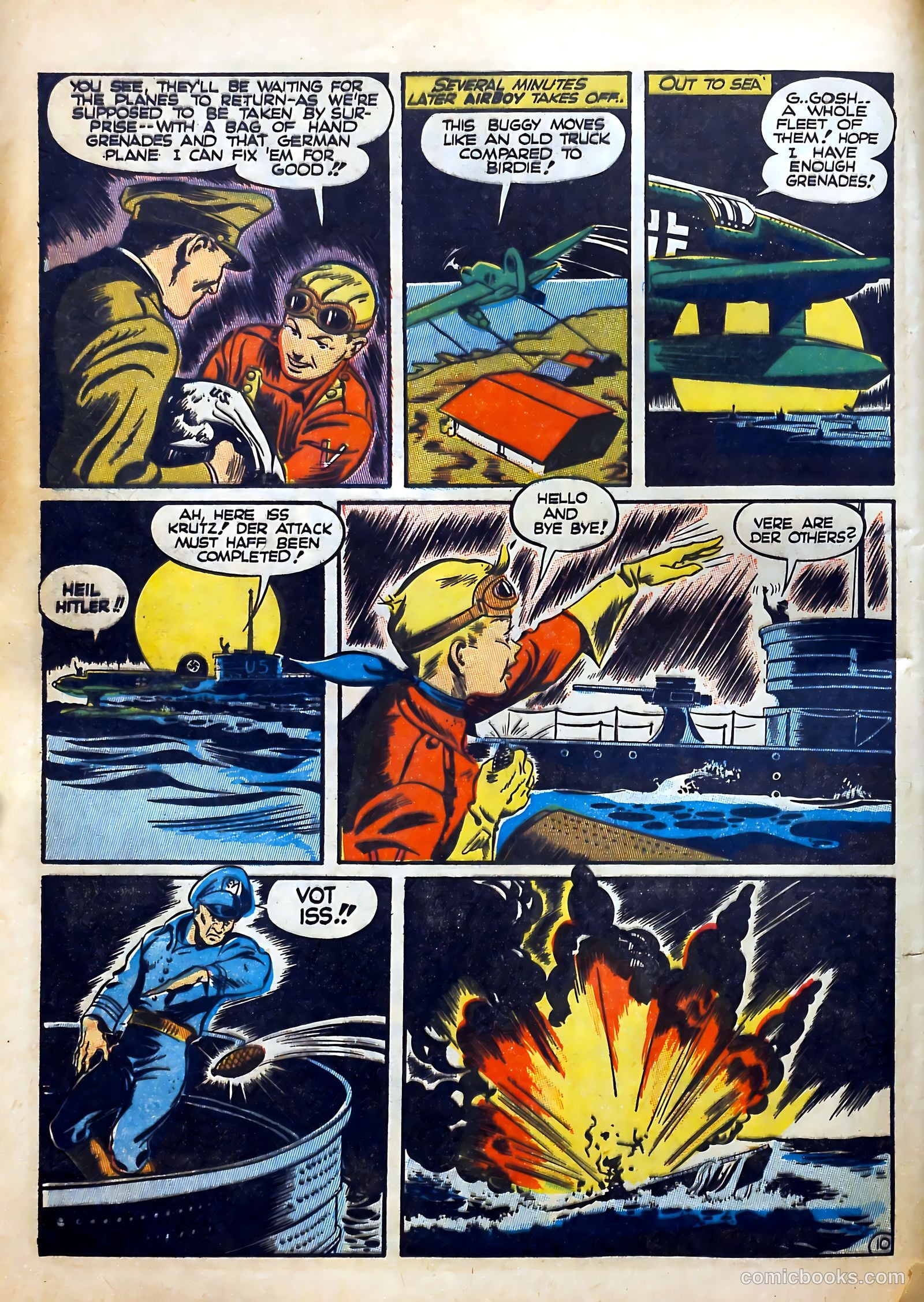 Air Fighters Classics #5 (1989) — page 12 of 68