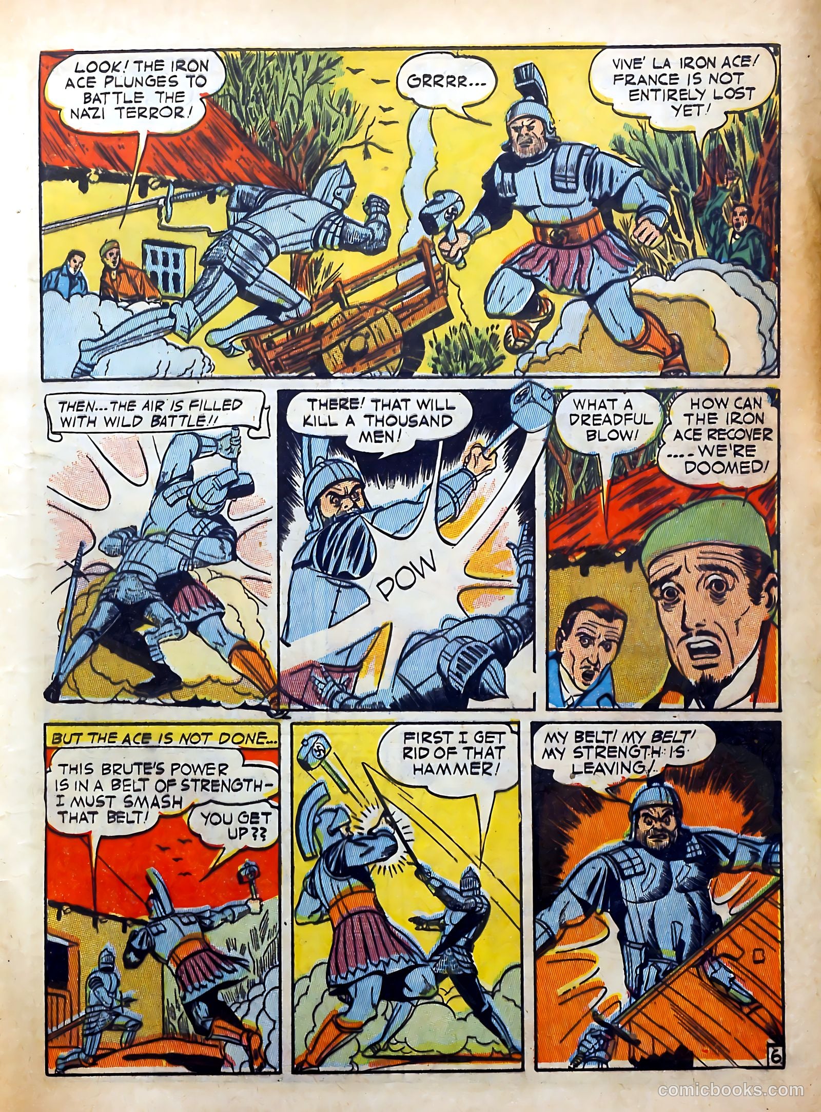 Air Fighters Classics #5 (1989) — page 21 of 68