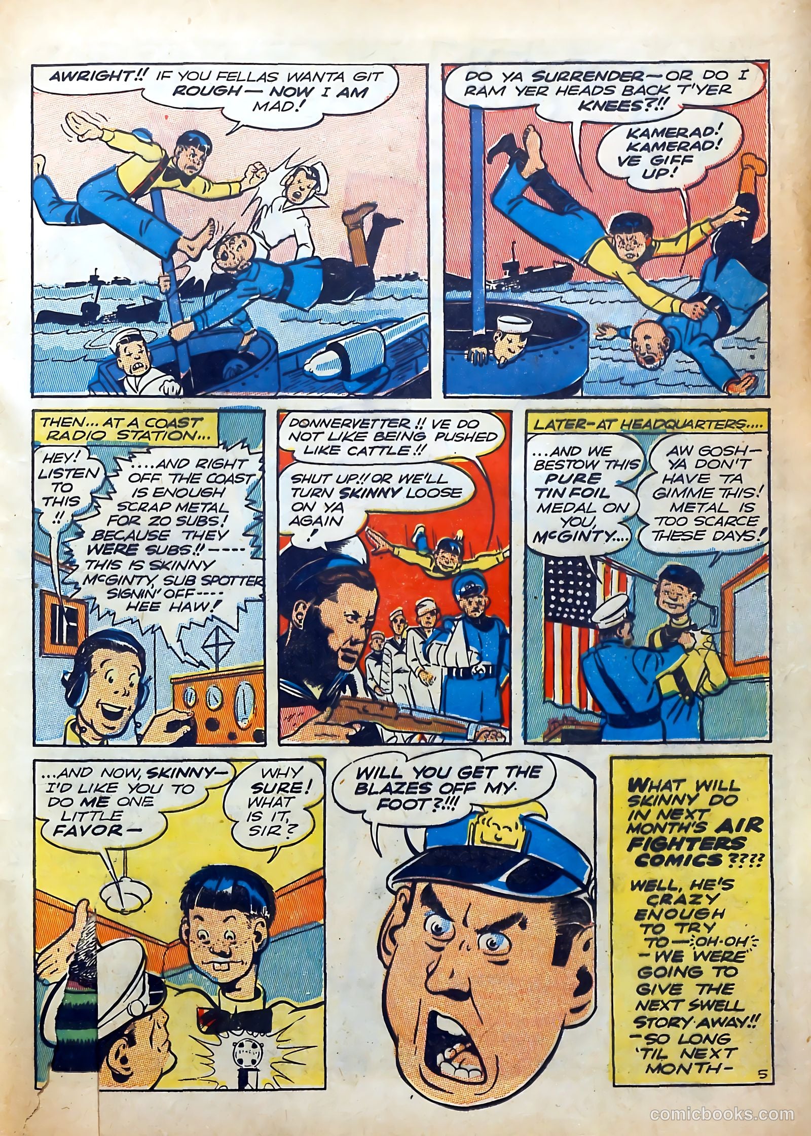 Air Fighters Classics #5 (1989) — page 29 of 68