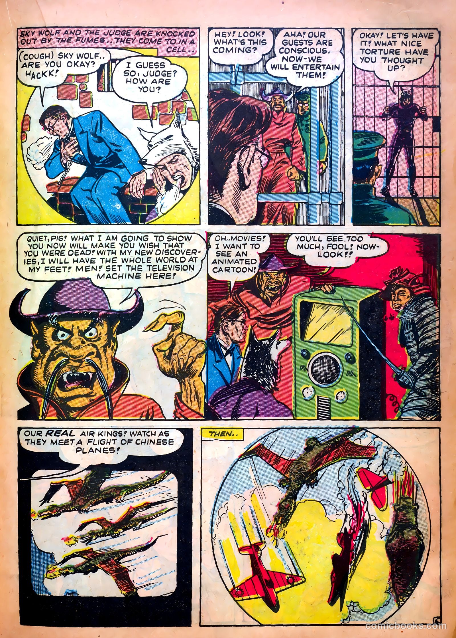 Air Fighters Classics #5 (1989) — page 35 of 68