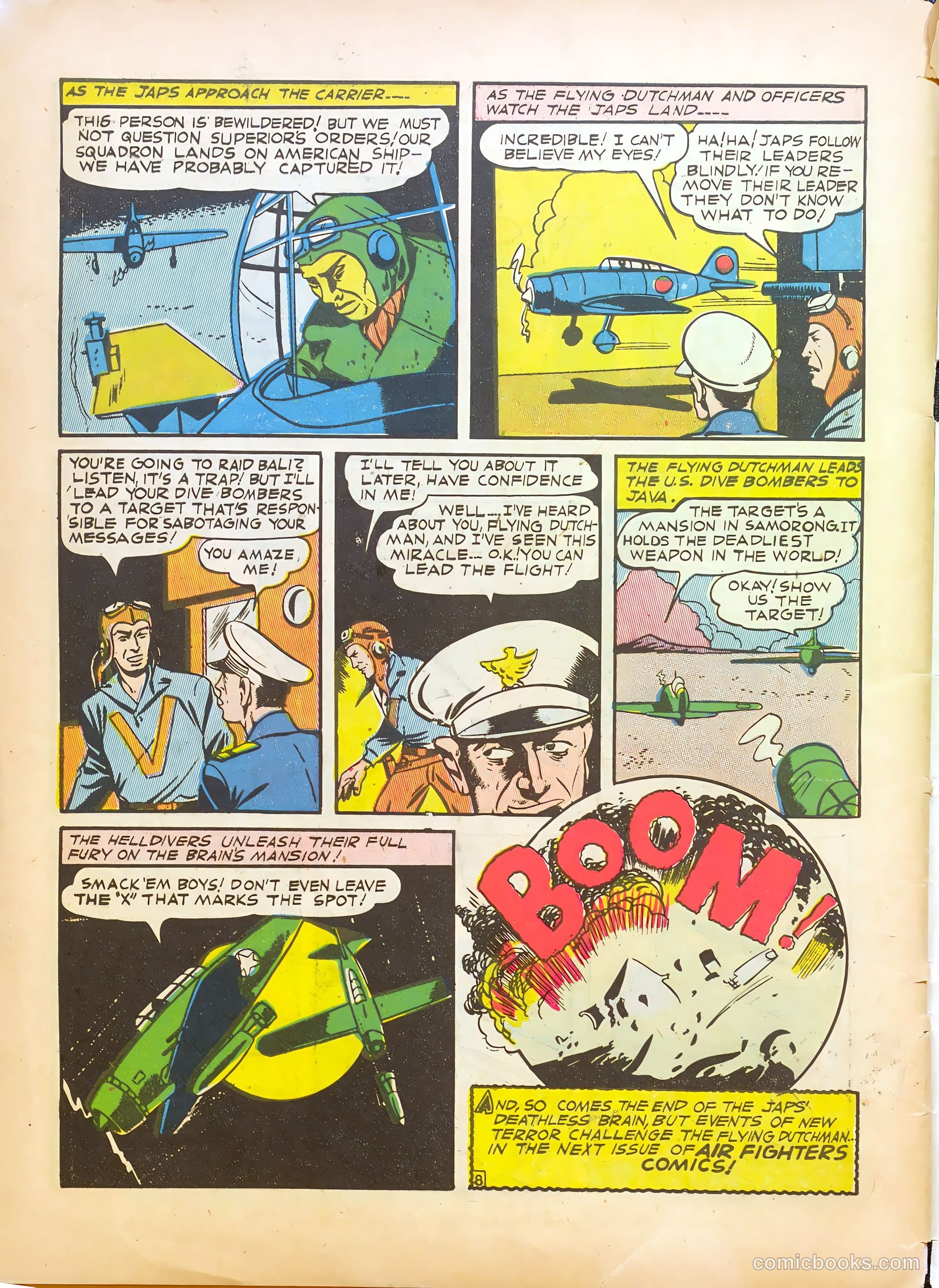 Air Fighters Classics #6 (1989) — page 66 of 69