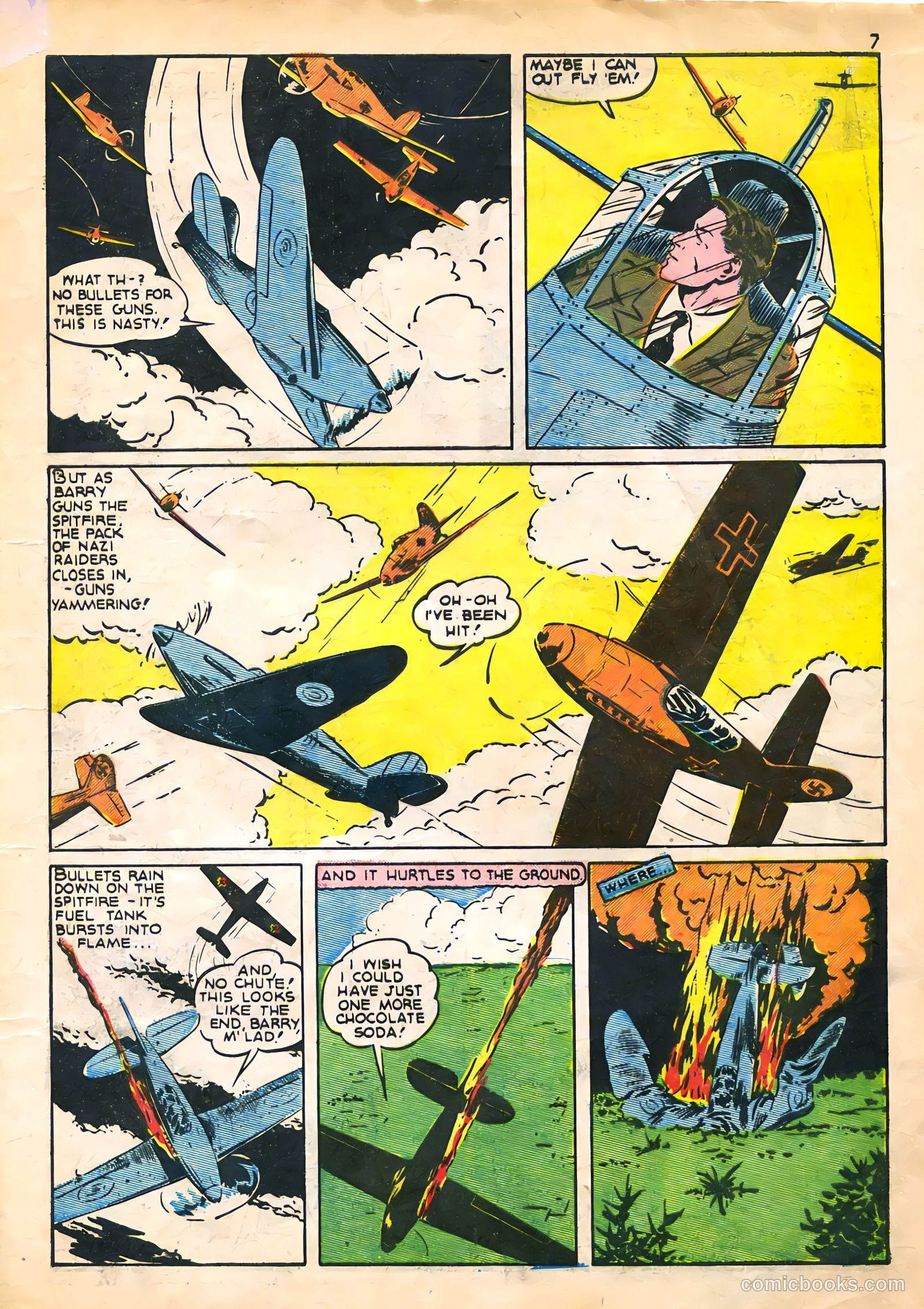 Air Fighters Comics #1 (1941) — page 9 of 68