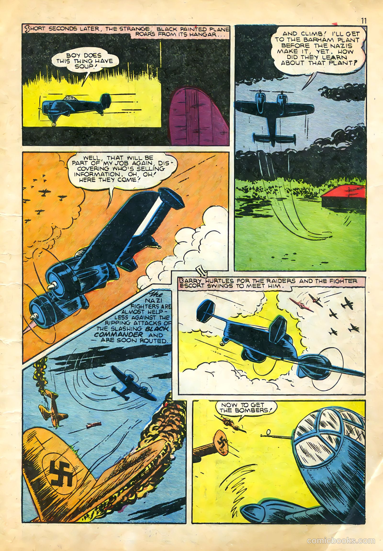 Air Fighters Comics #1 (1941) — page 13 of 68