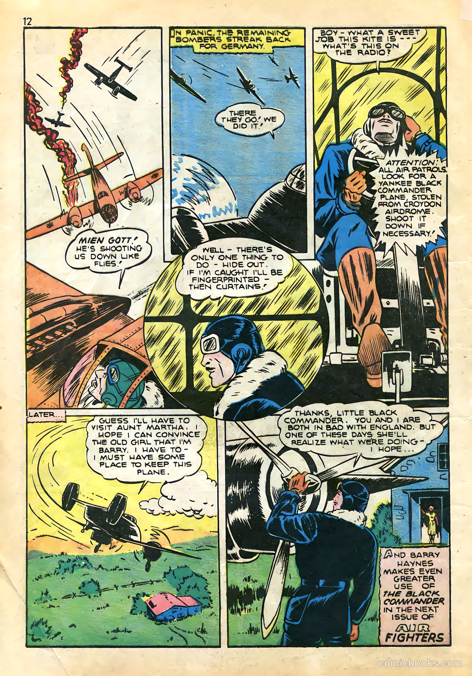 Air Fighters Comics #1 (1941) — page 14 of 68