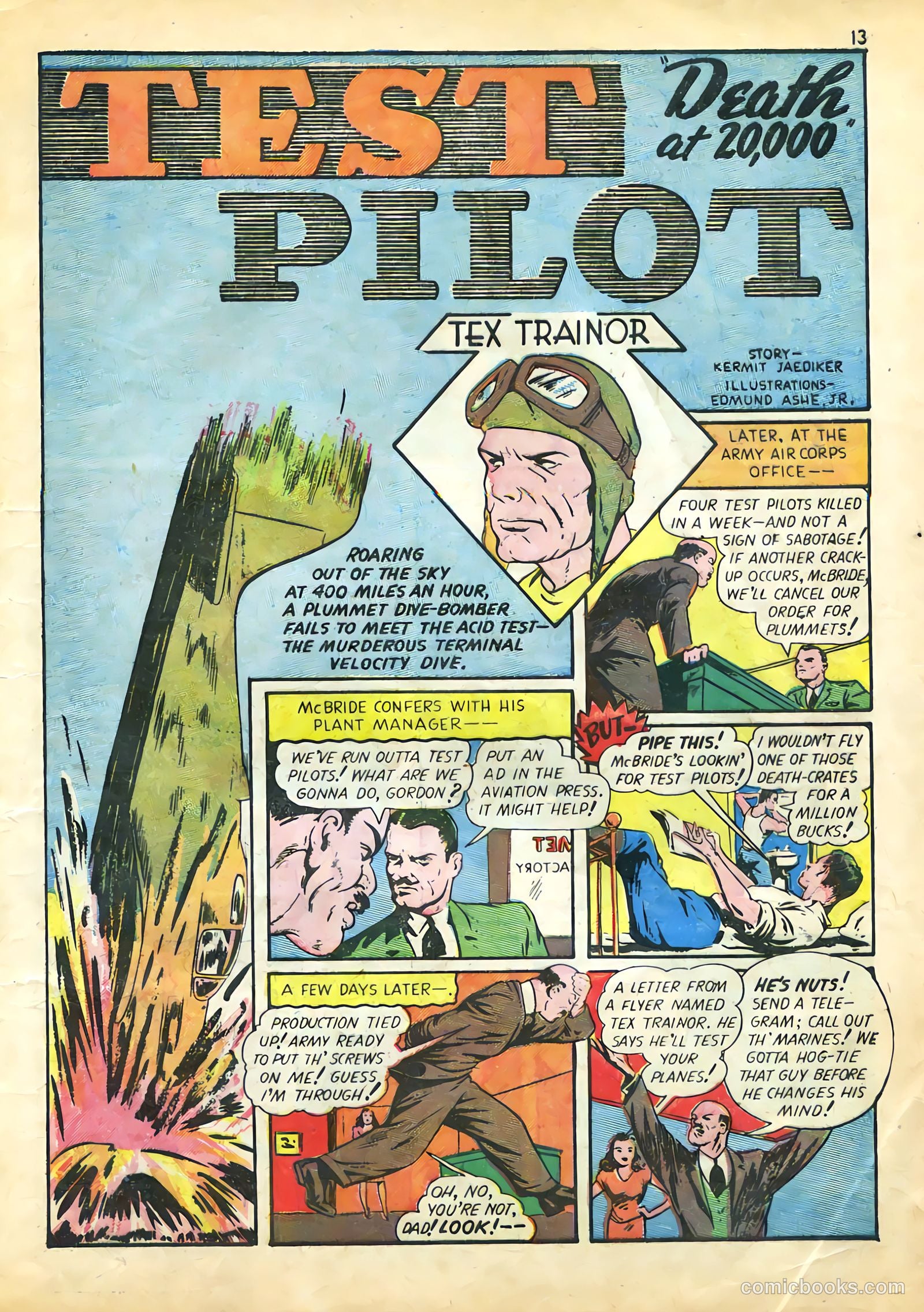 Air Fighters Comics #1 (1941) — page 15 of 68