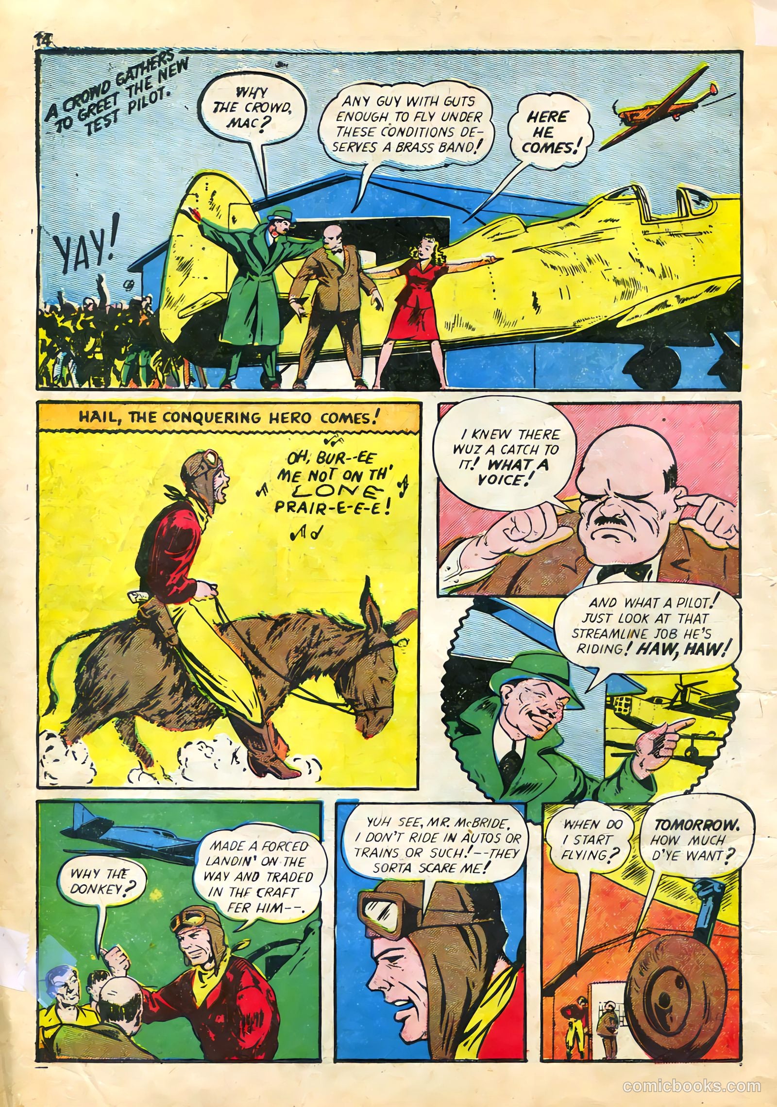 Air Fighters Comics #1 (1941) — page 16 of 68