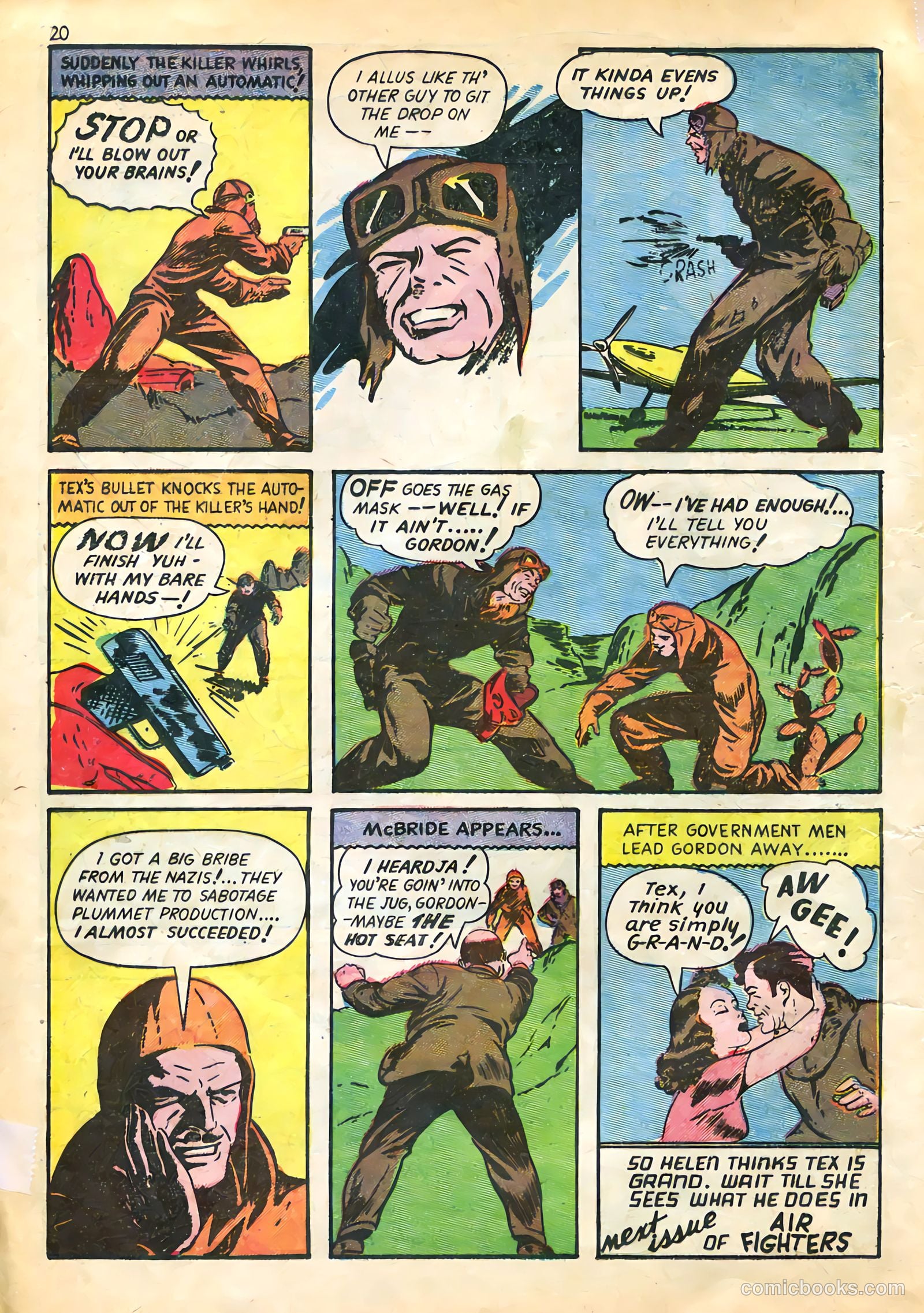 Air Fighters Comics #1 (1941) — page 22 of 68