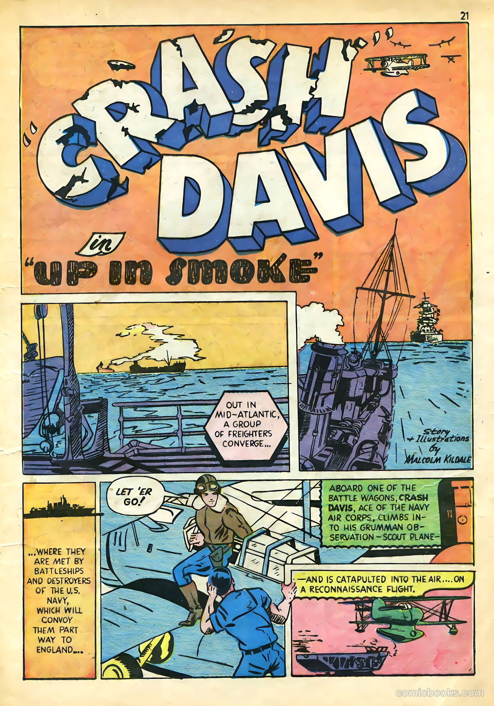 Air Fighters Comics #1 (1941) — page 23 of 68