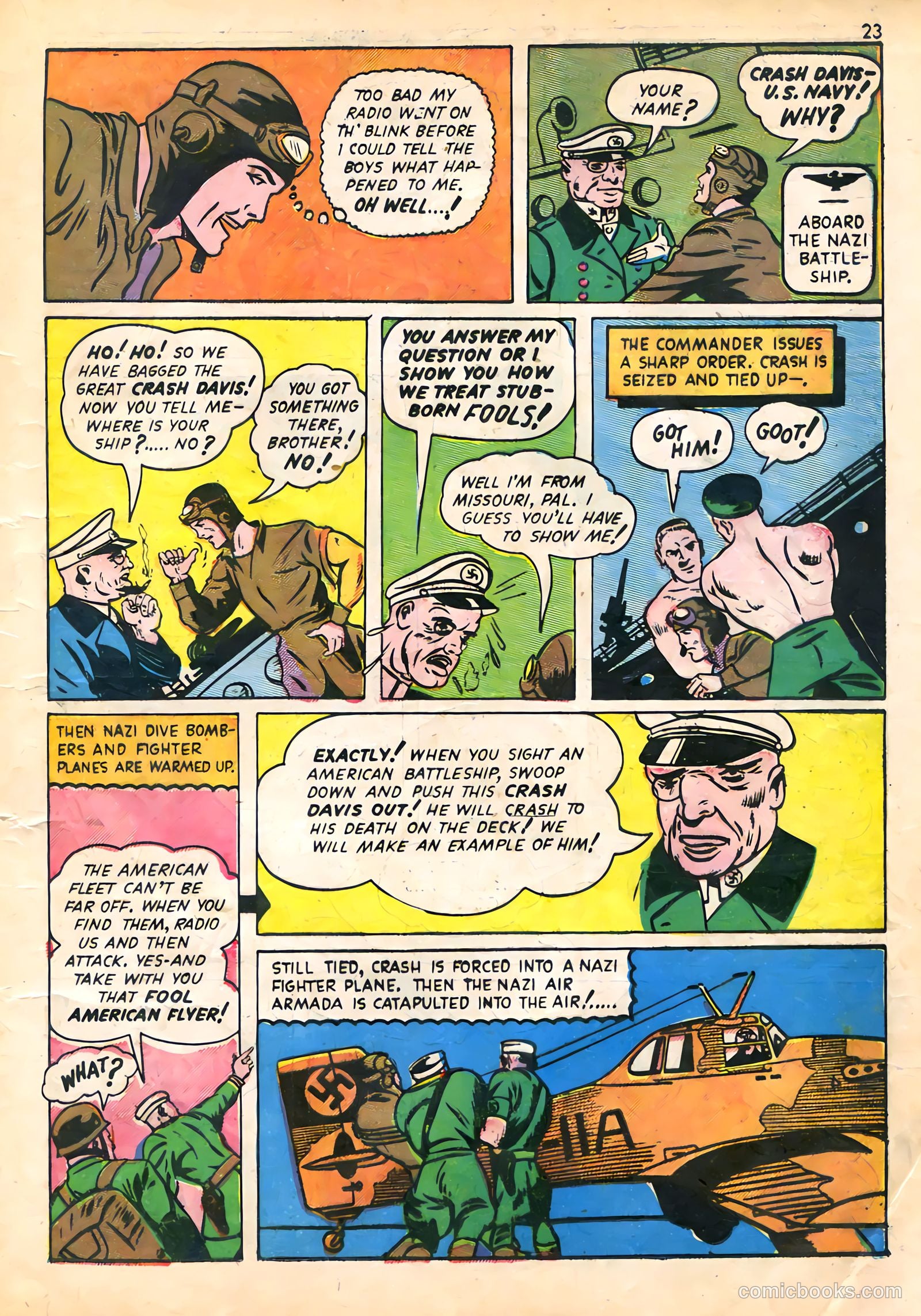 Air Fighters Comics #1 (1941) — page 25 of 68
