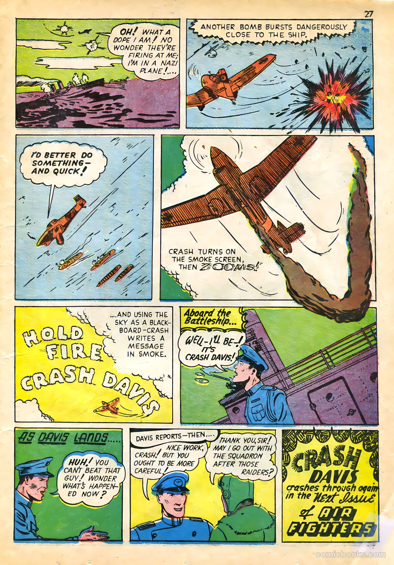 Air Fighters Comics #1 (1941) — page 29 of 68