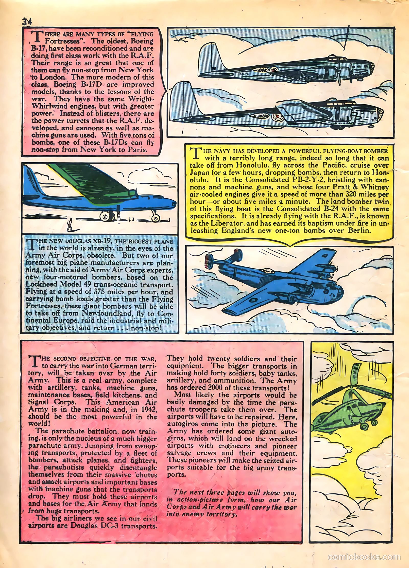 Air Fighters Comics #1 (1941) — page 36 of 68