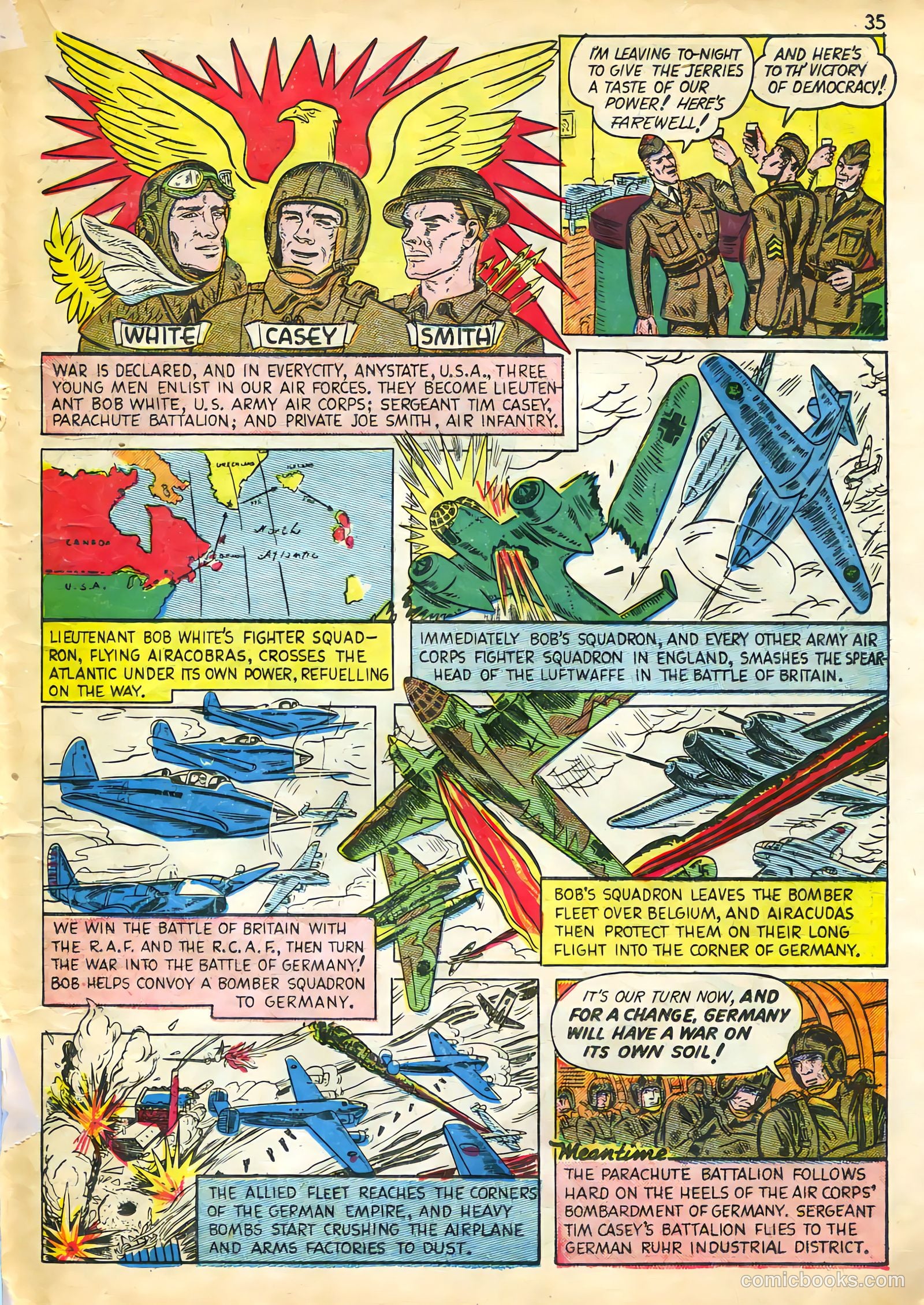 Air Fighters Comics #1 (1941) — page 37 of 68