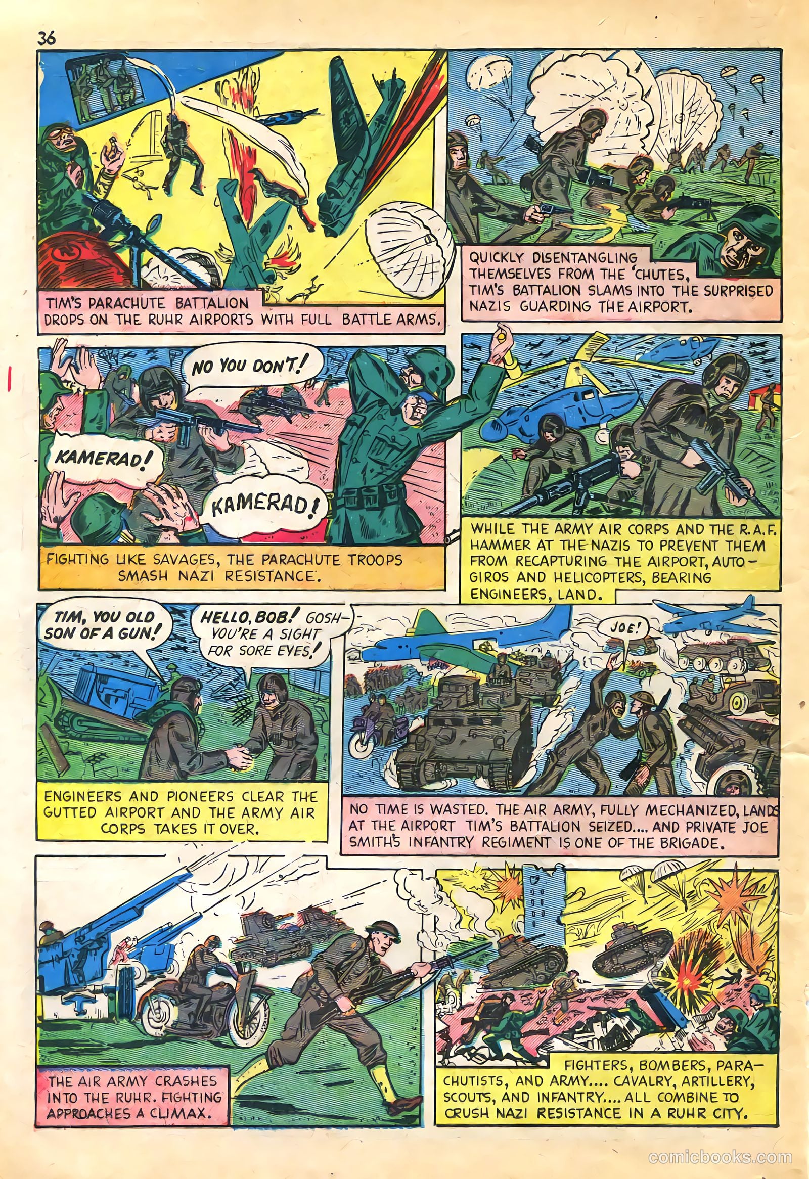 Air Fighters Comics #1 (1941) — page 38 of 68