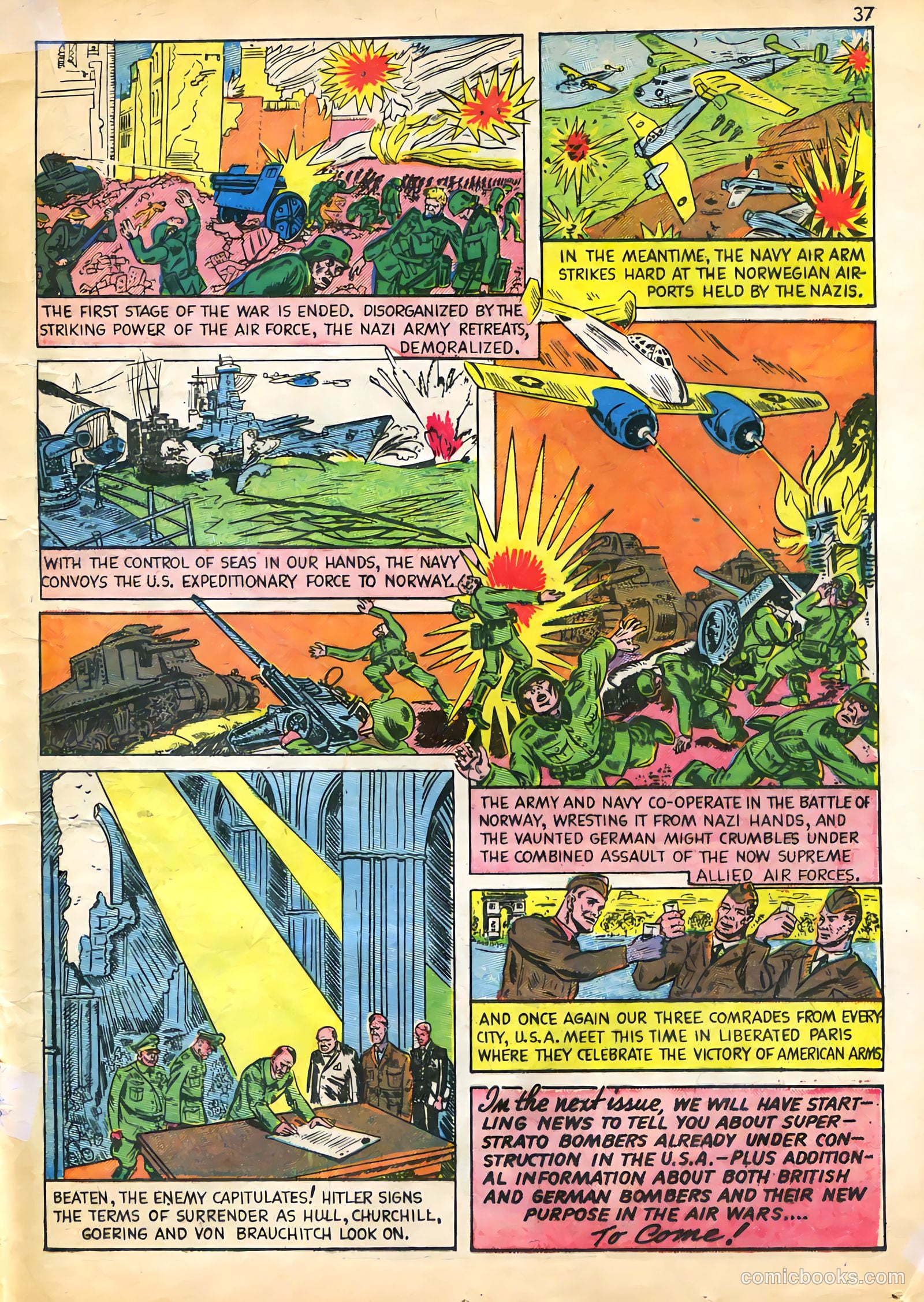 Air Fighters Comics #1 (1941) — page 39 of 68