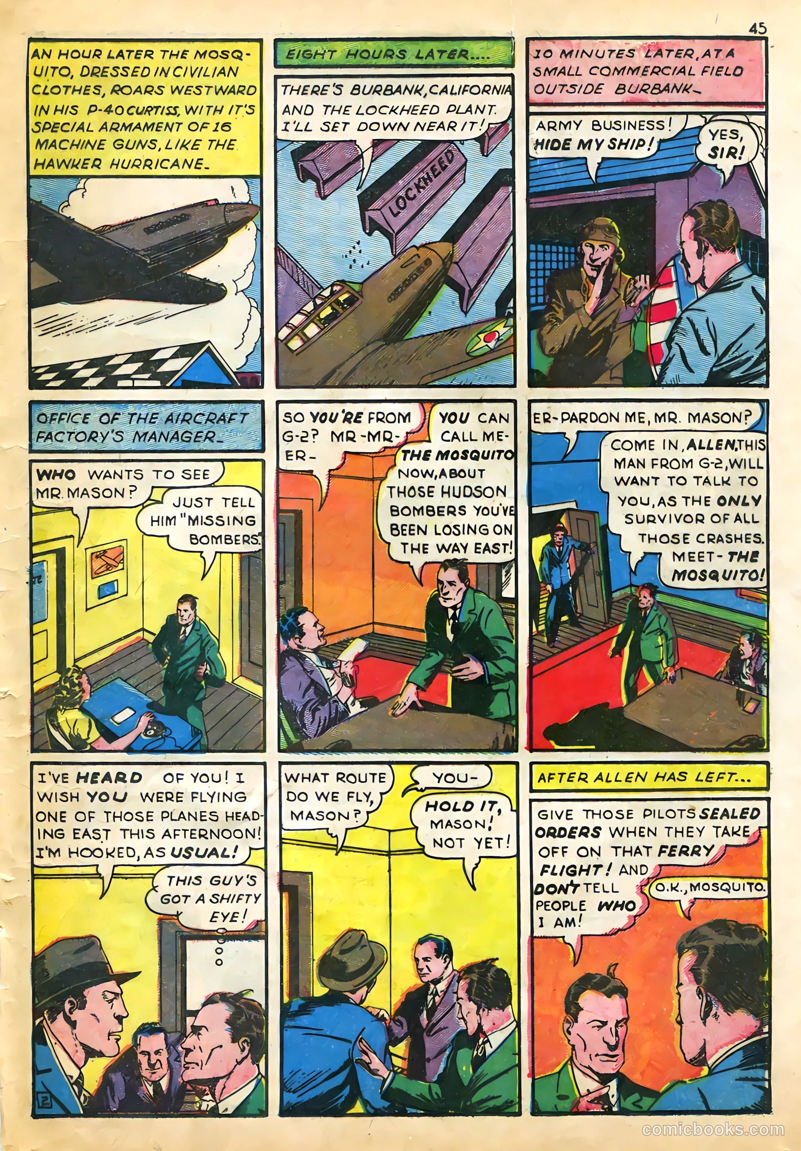 Air Fighters Comics #1 (1941) — page 47 of 68
