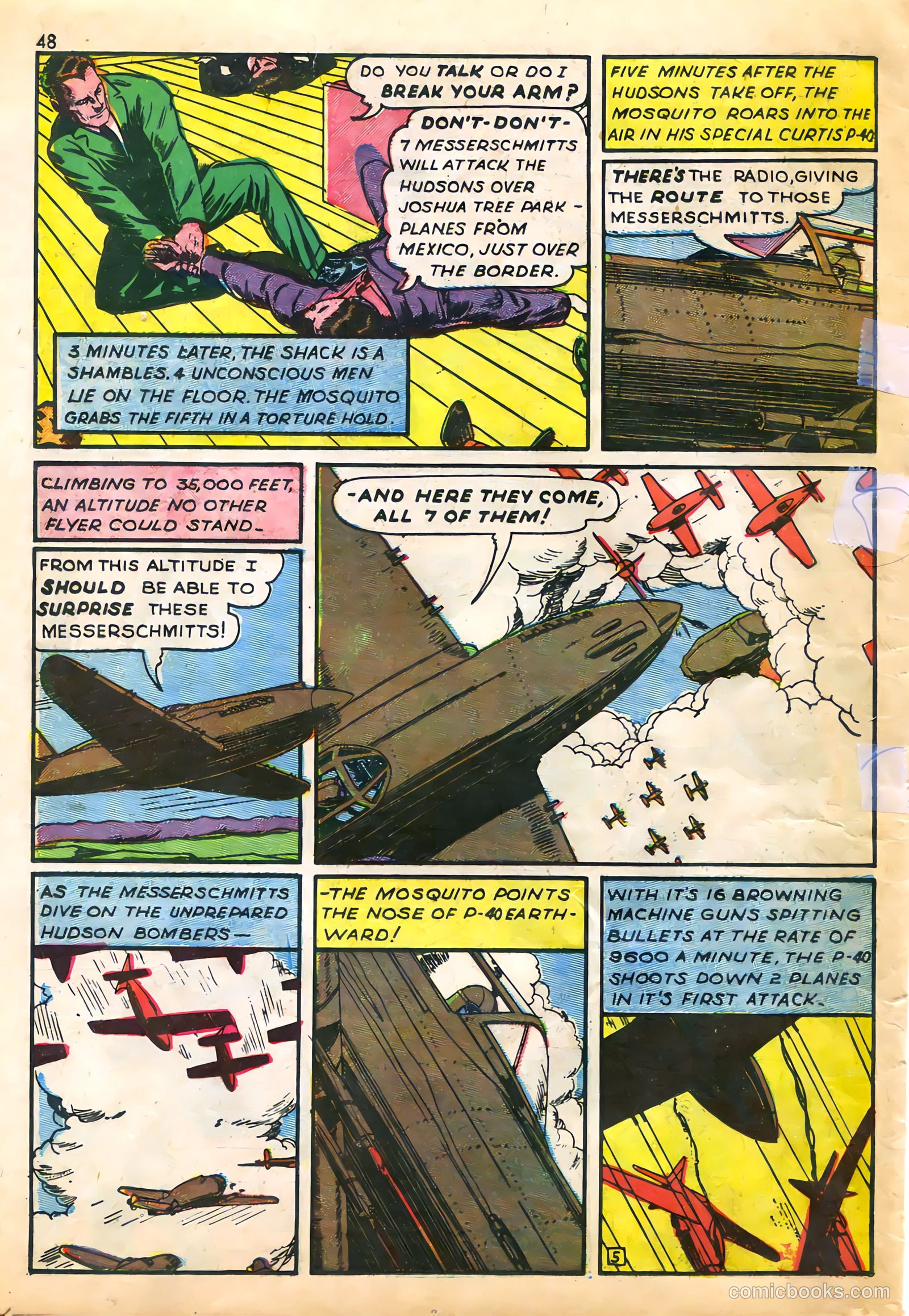 Air Fighters Comics #1 (1941) — page 50 of 68