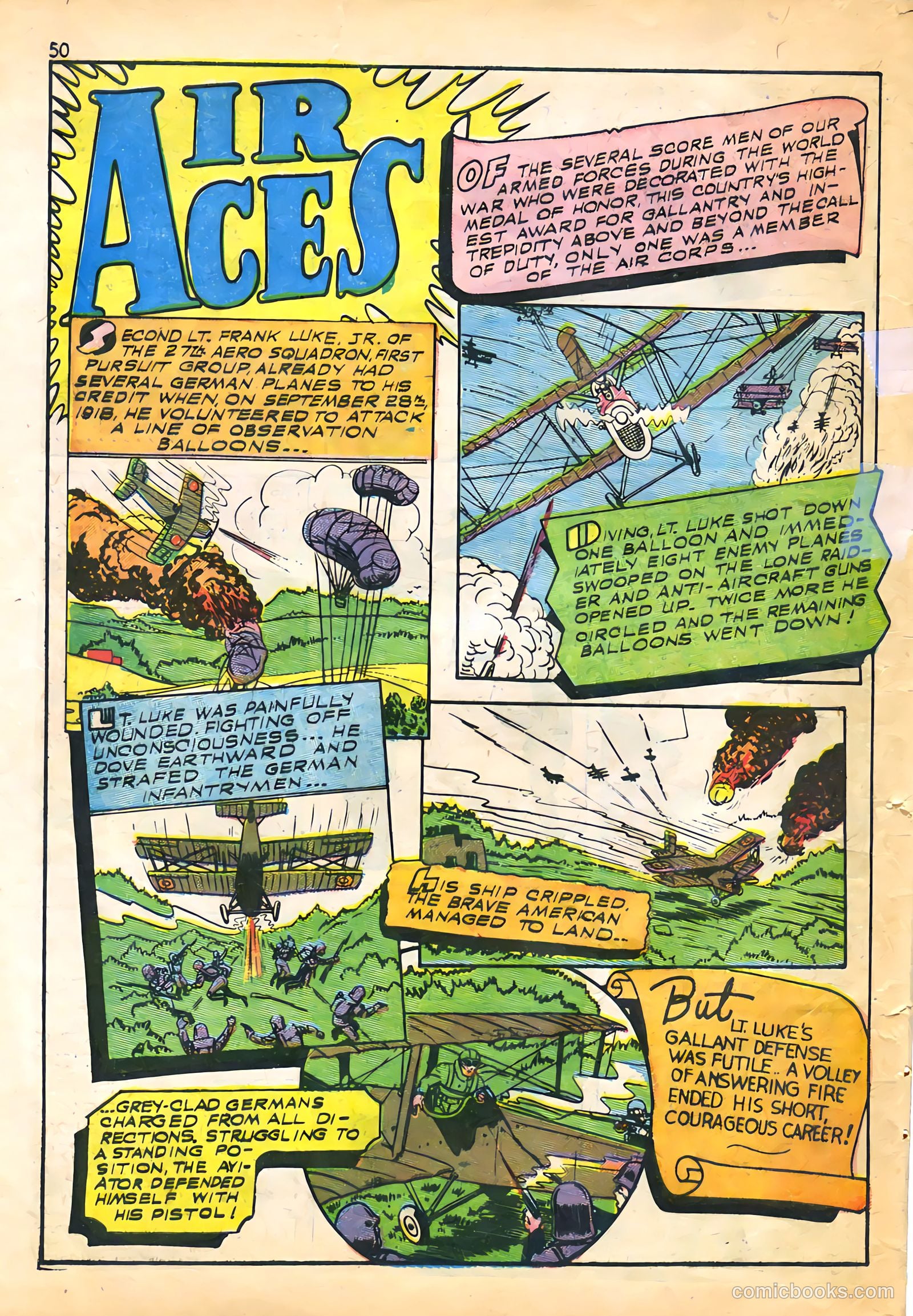 Air Fighters Comics #1 (1941) — page 52 of 68