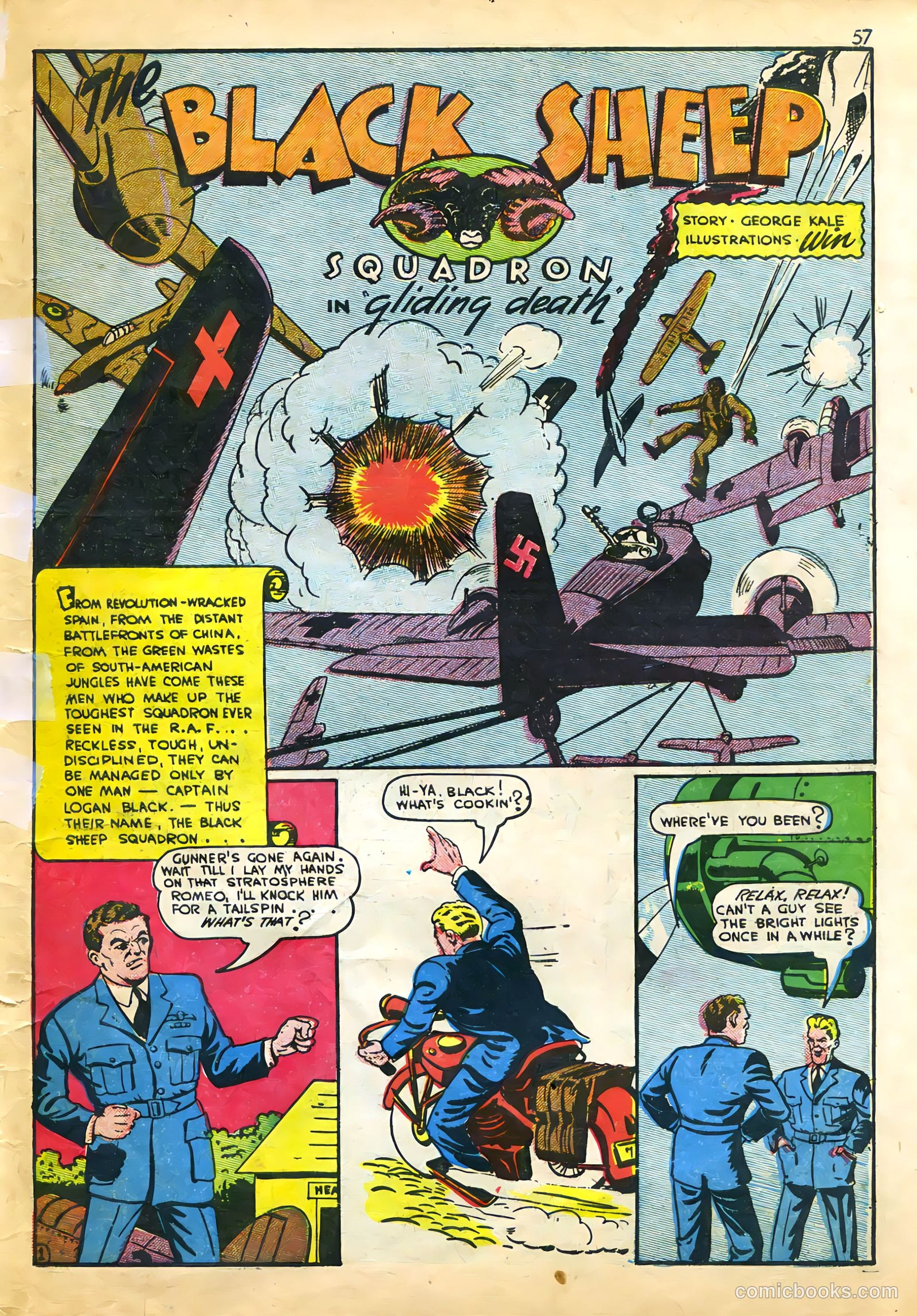 Air Fighters Comics #1 (1941) — page 59 of 68