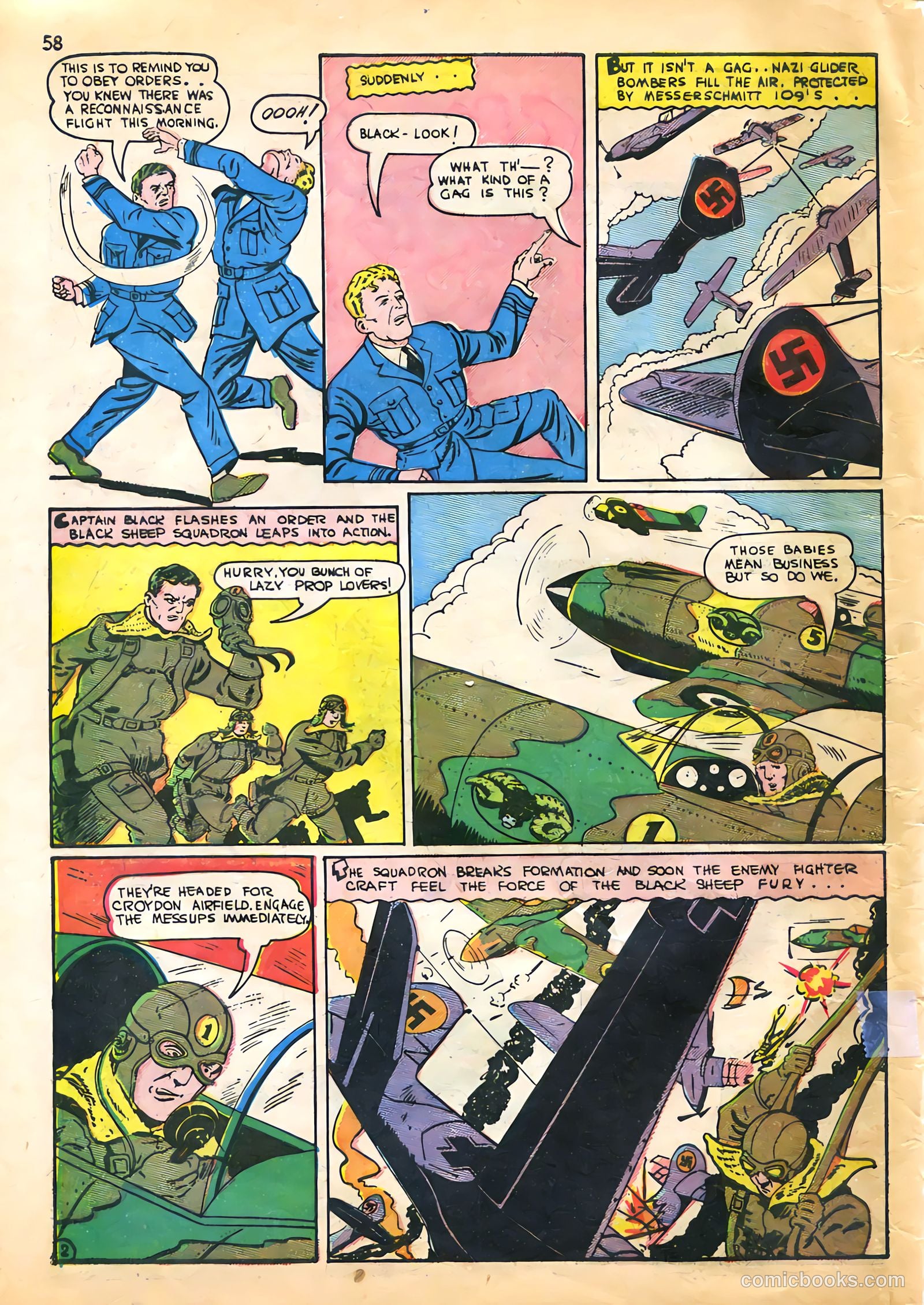 Air Fighters Comics #1 (1941) — page 60 of 68