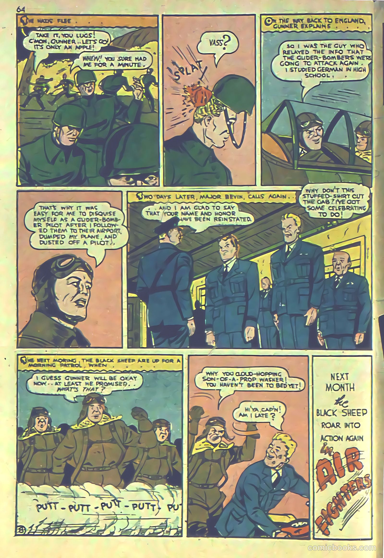 Air Fighters Comics #1 (1941) — page 66 of 68