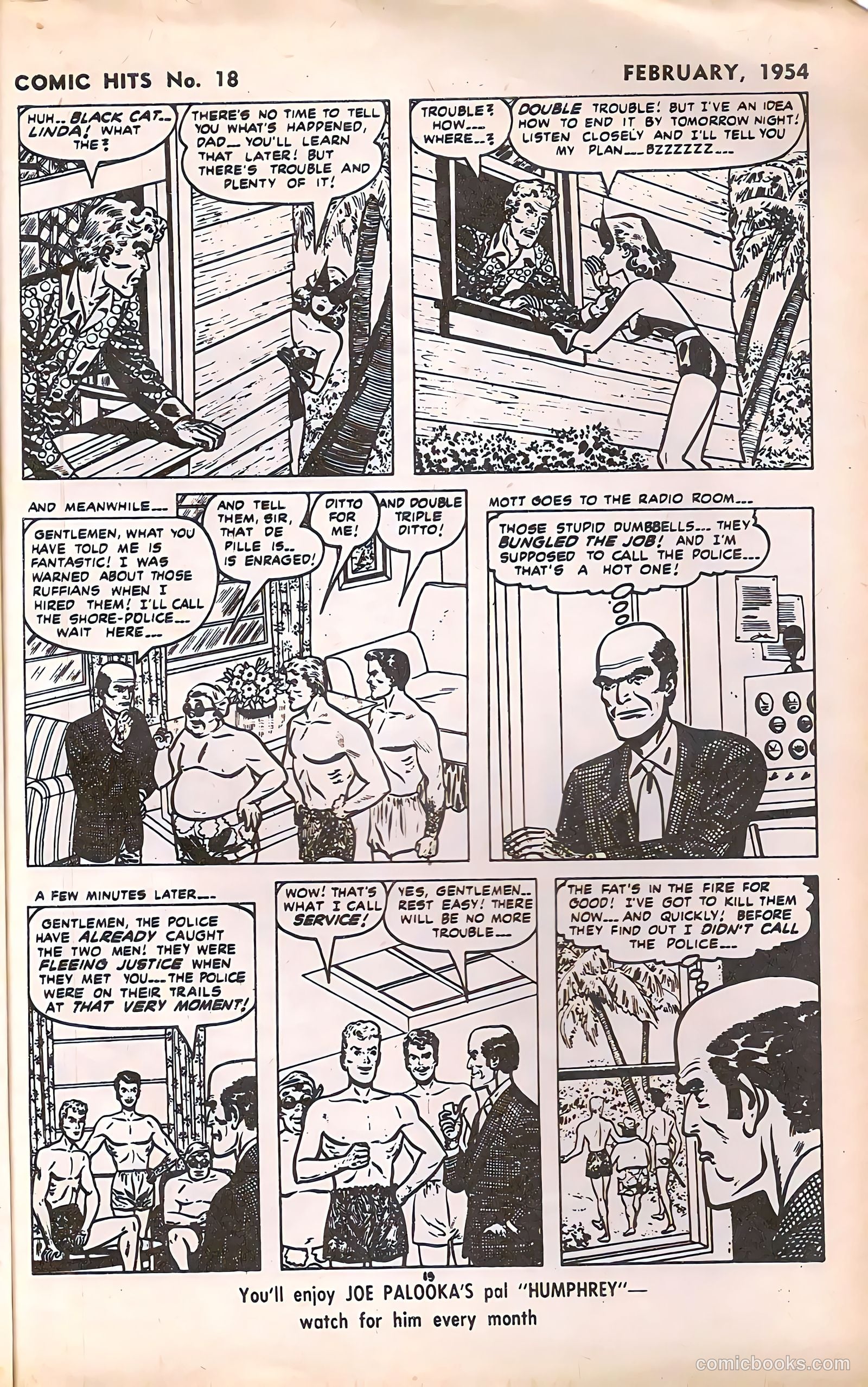 Comic Hits #18 (1954) — page 19 of 24