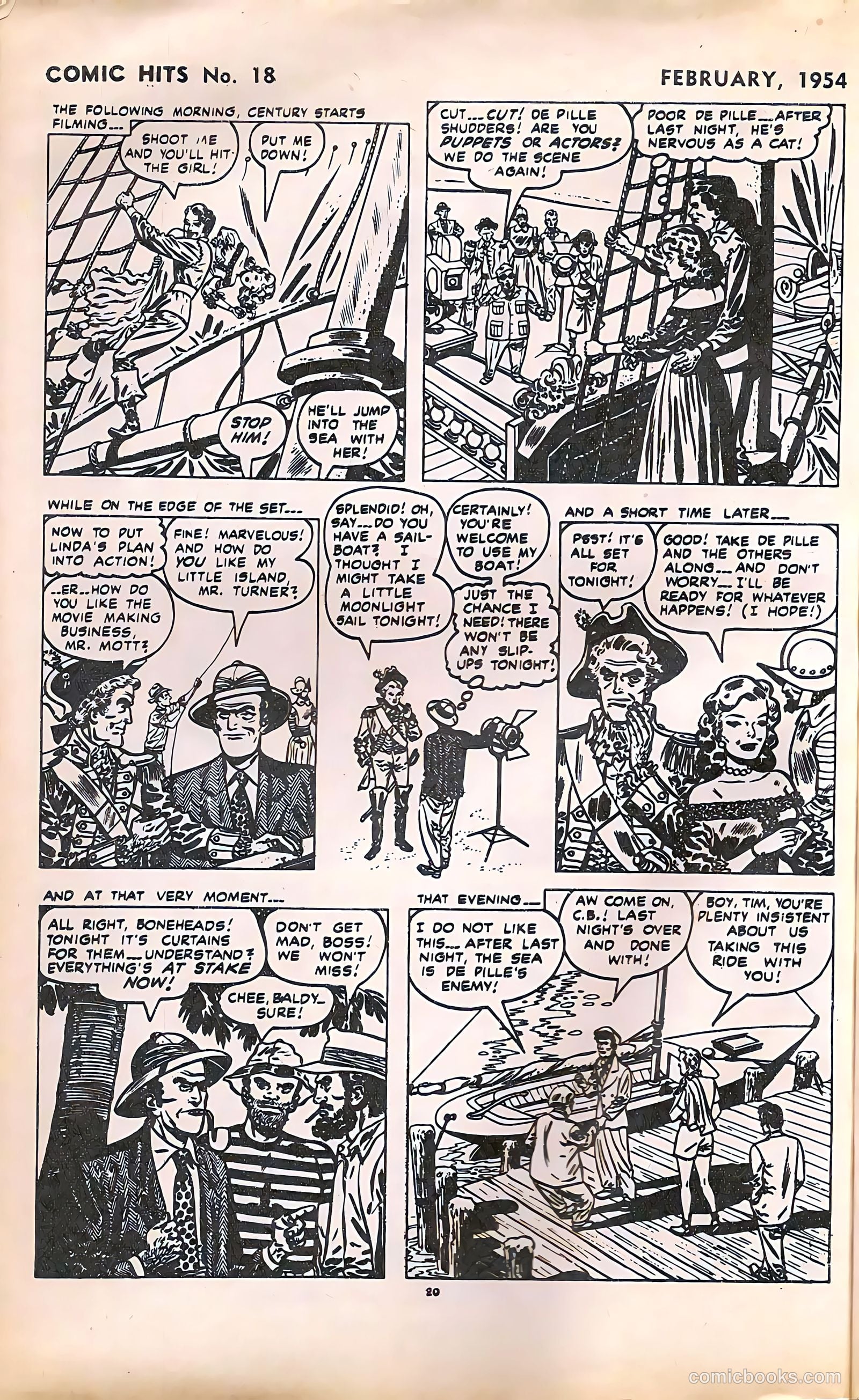 Comic Hits #18 (1954) — page 20 of 24