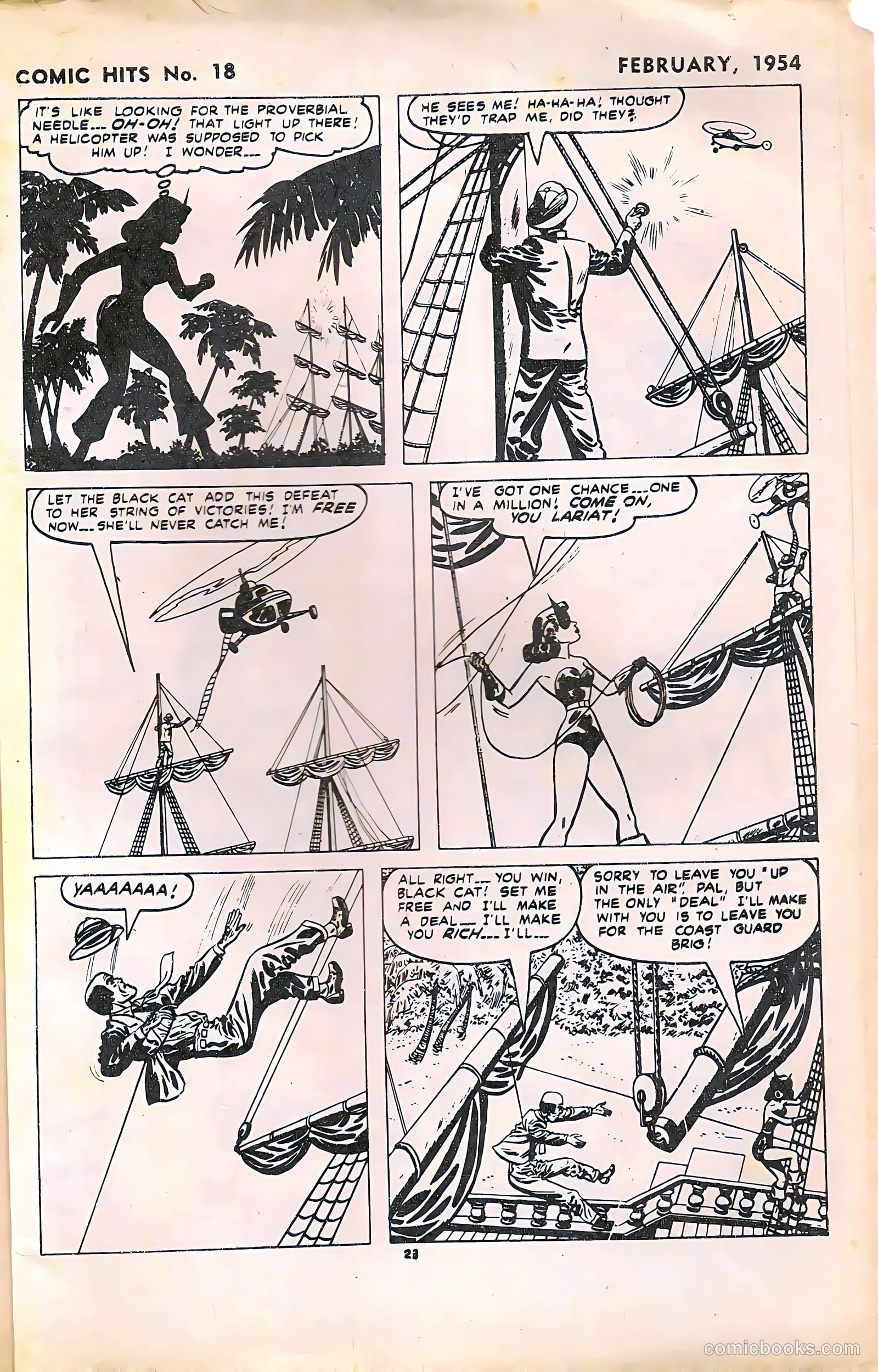 Comic Hits #18 (1954) — page 23 of 24