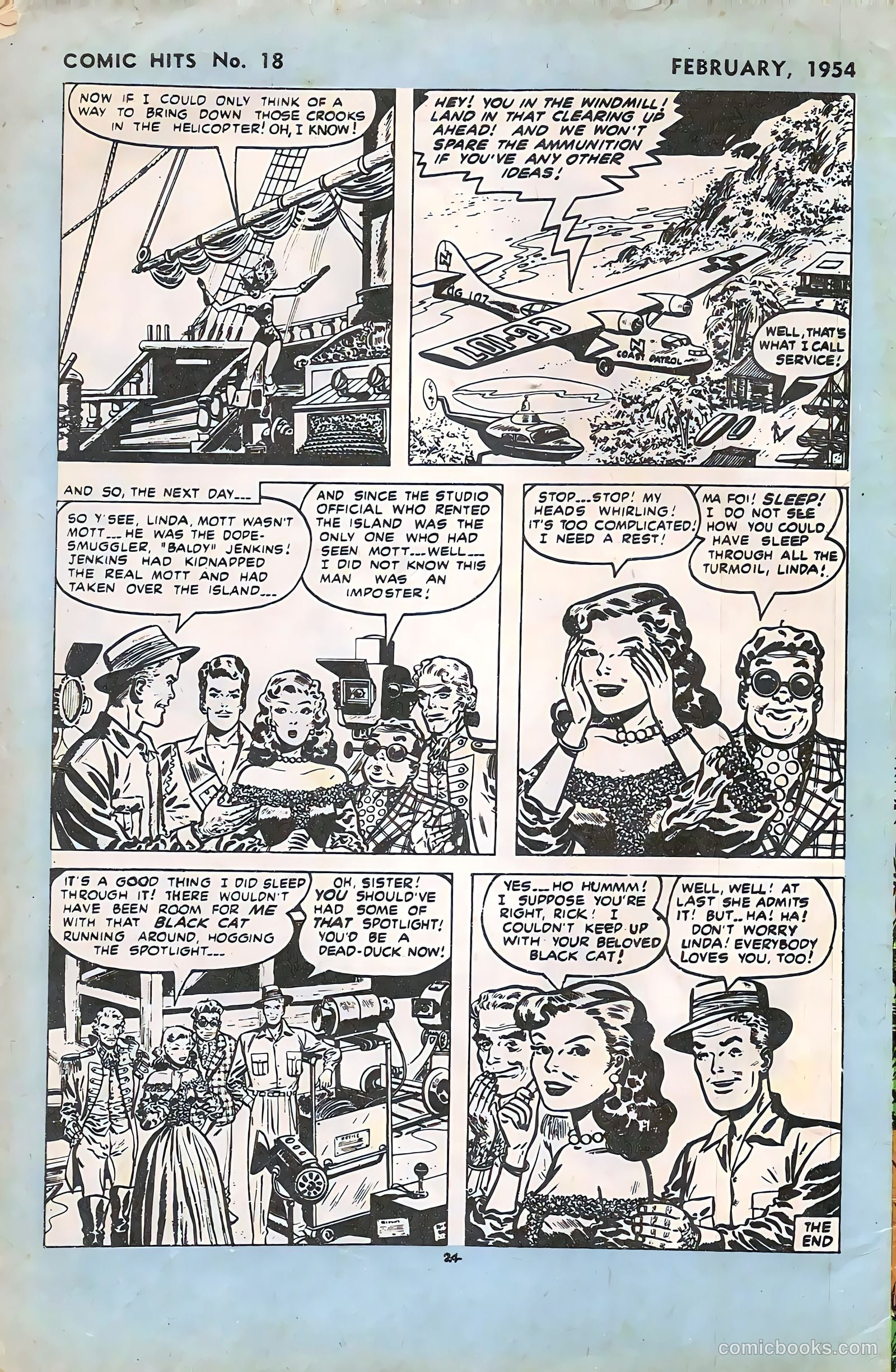 Comic Hits #18 (1954) — page 24 of 24
