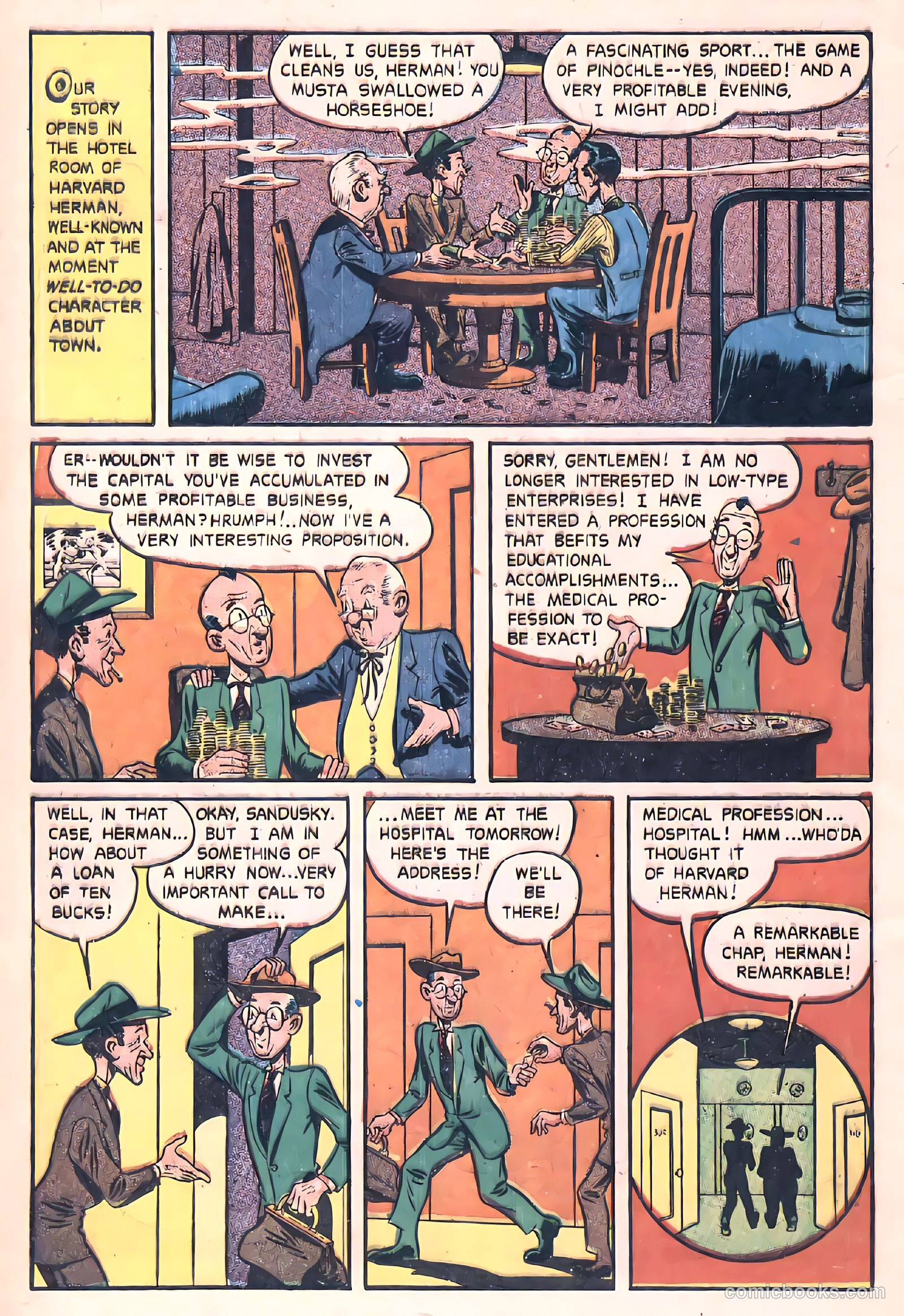 Comic Land #1 (1946) — page 4 of 52