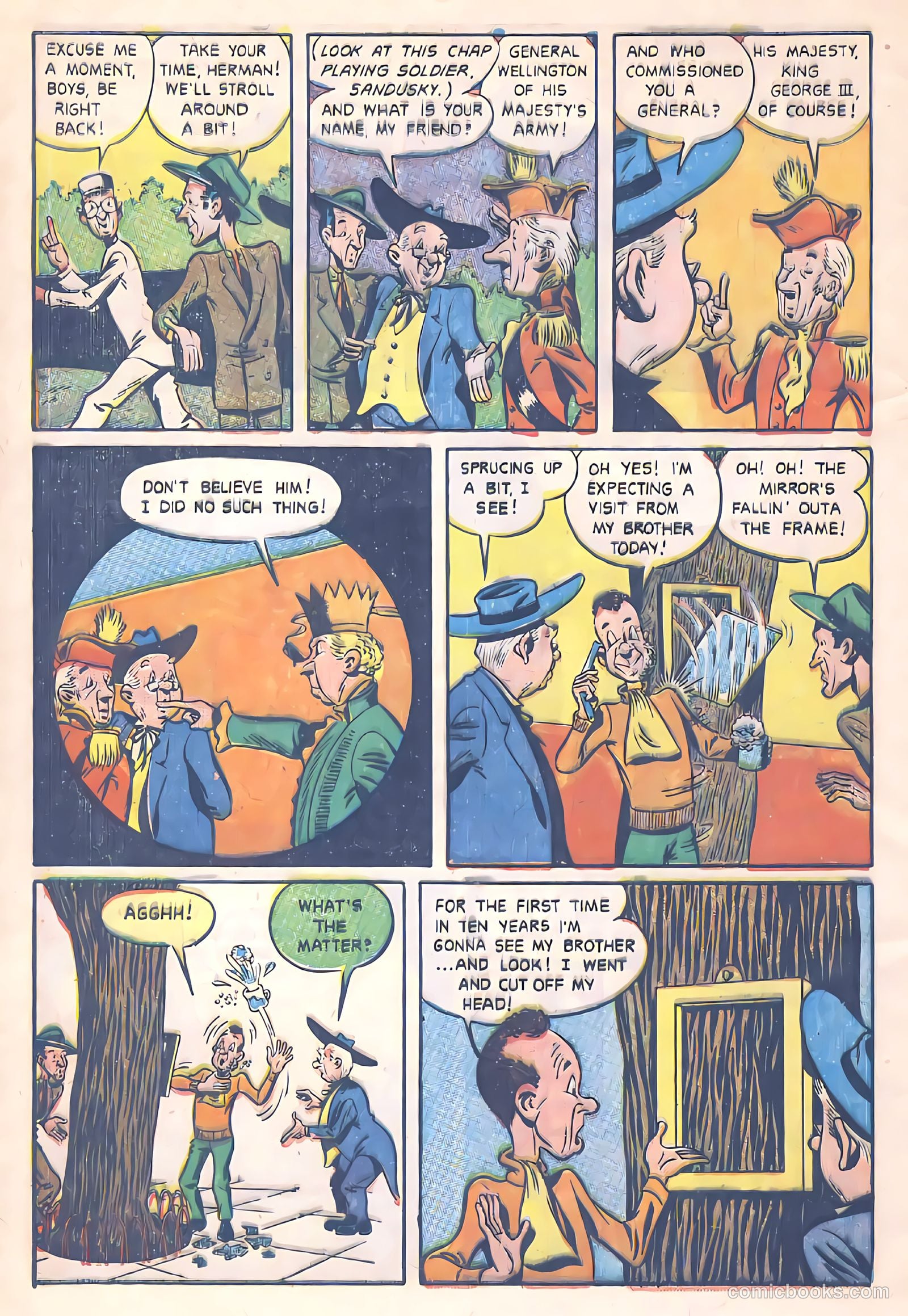 Comic Land #1 (1946) — page 6 of 52