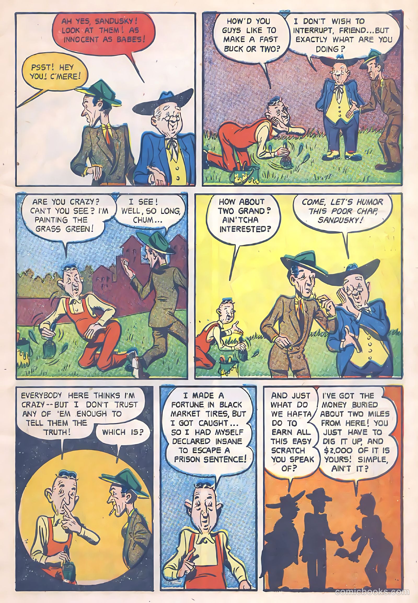 Comic Land #1 (1946) — page 7 of 52