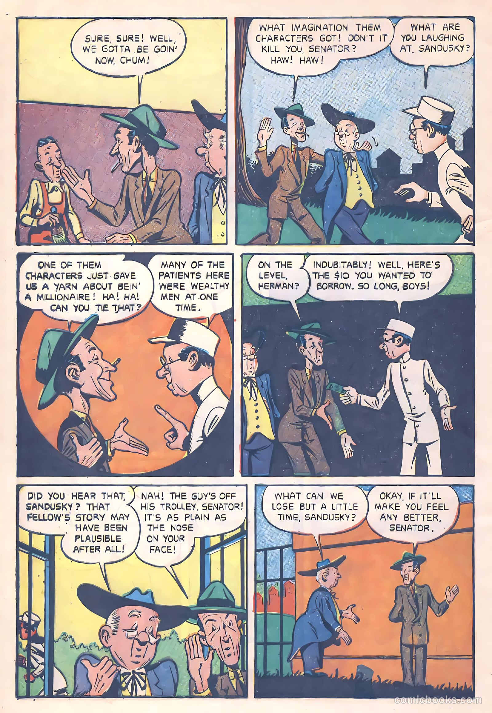 Comic Land #1 (1946) — page 8 of 52