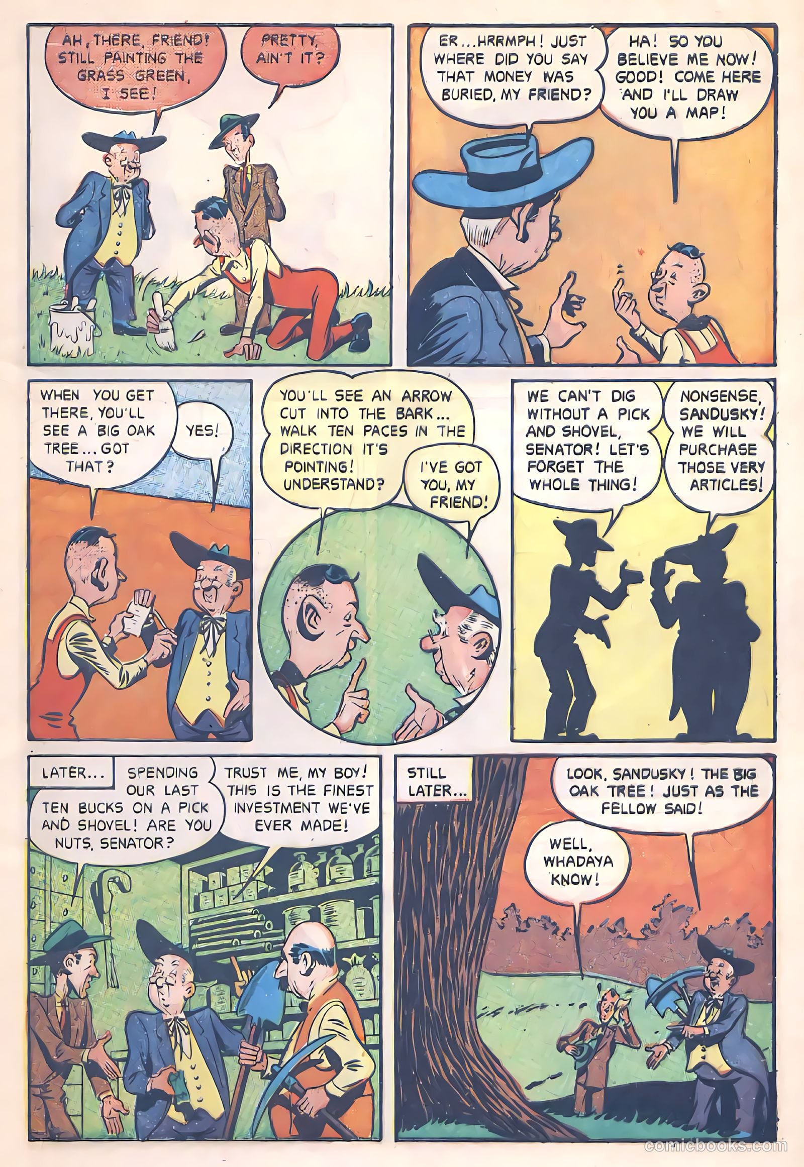 Comic Land #1 (1946) — page 9 of 52