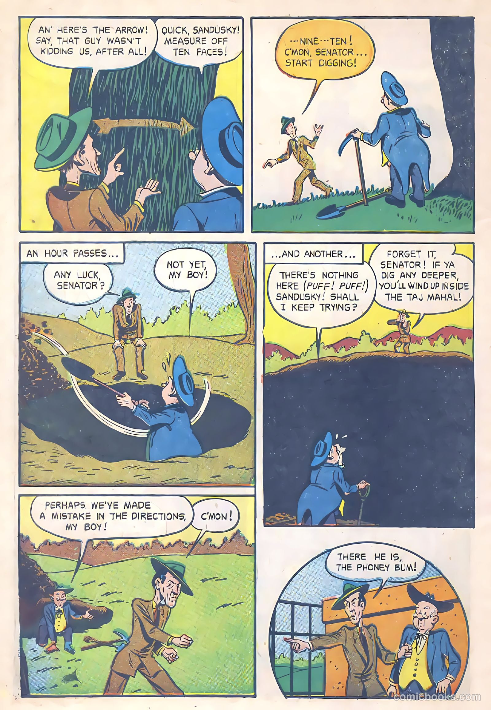 Comic Land #1 (1946) — page 10 of 52