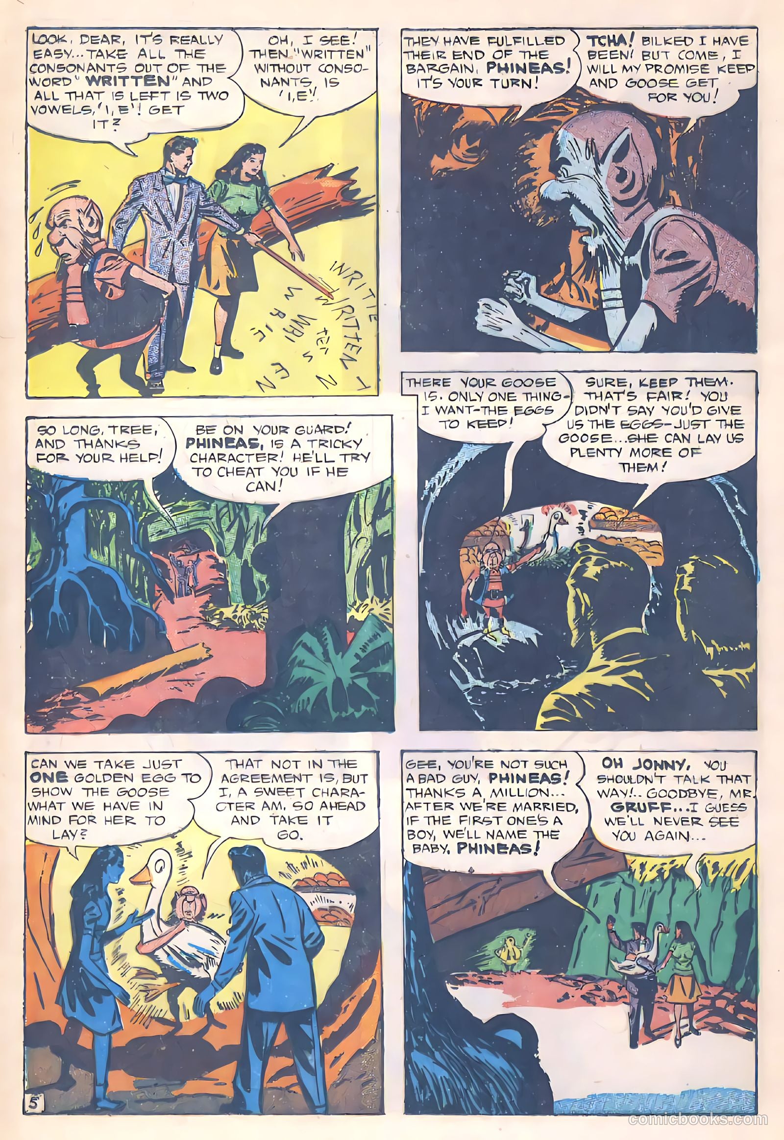 Comic Land #1 (1946) — page 32 of 52