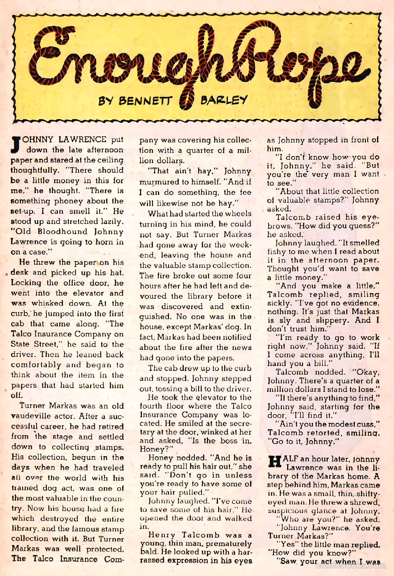 Comic Land #1 (1946) — page 36 of 52