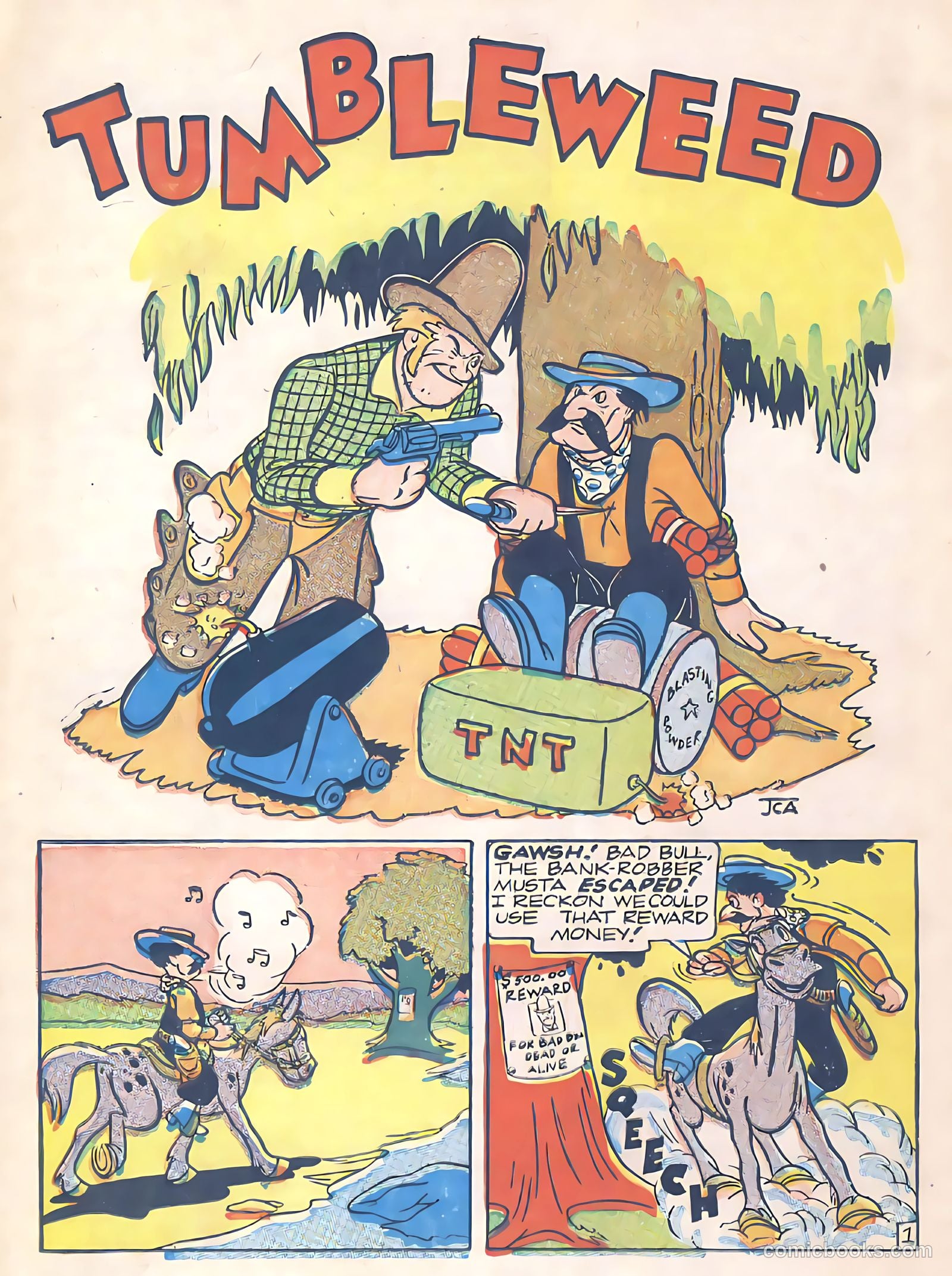 Comic Land #1 (1946) — page 38 of 52
