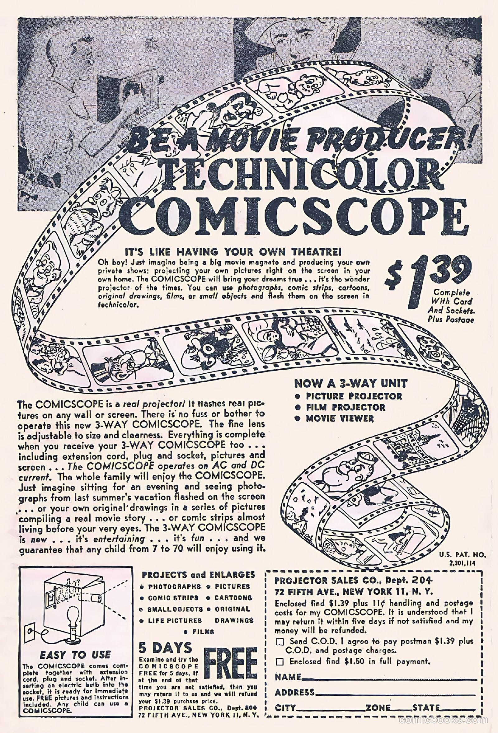 Comic Land #1 (1946) — page 51 of 52
