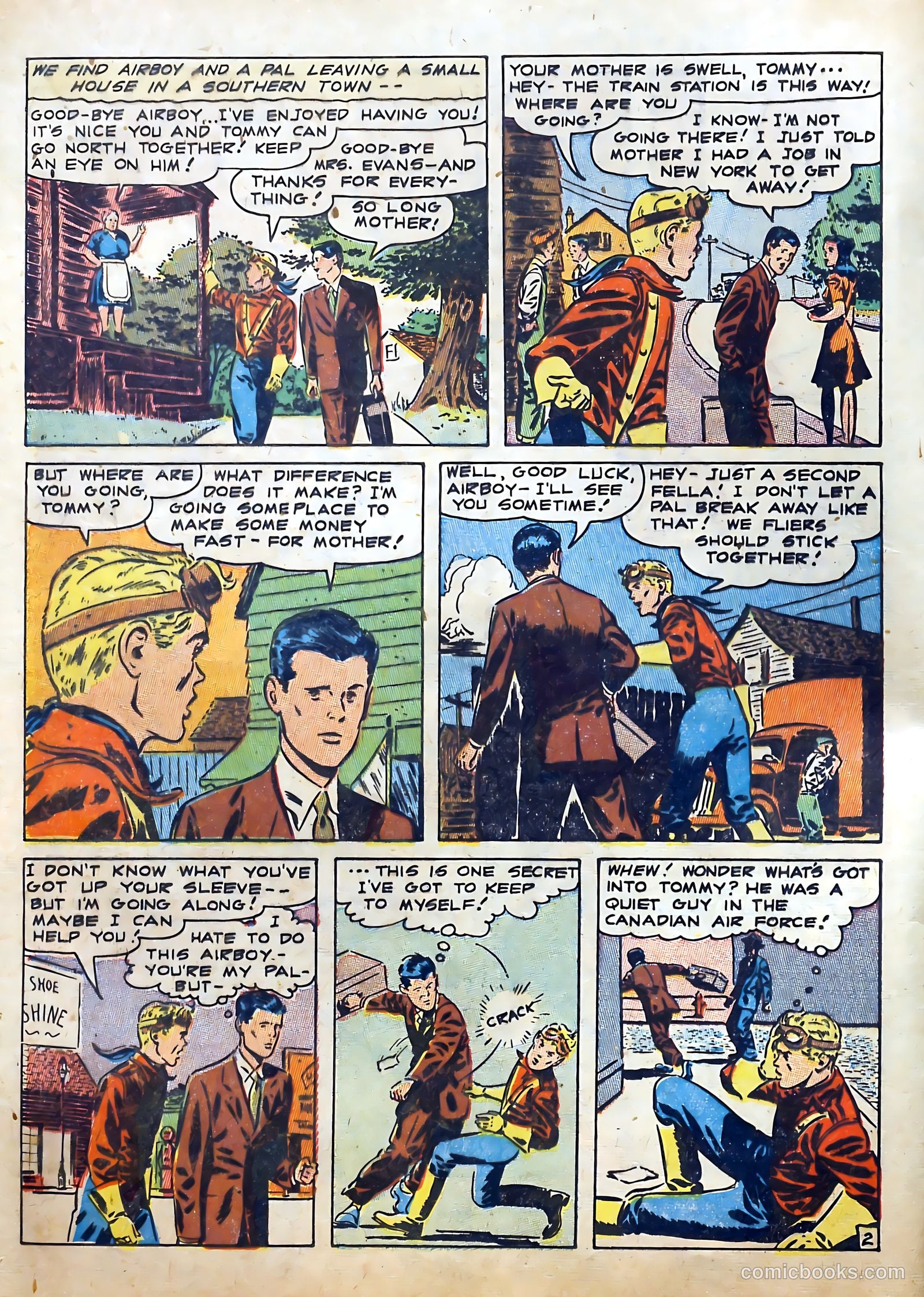 Airboy Comics #1 (1953) — page 4 of 52