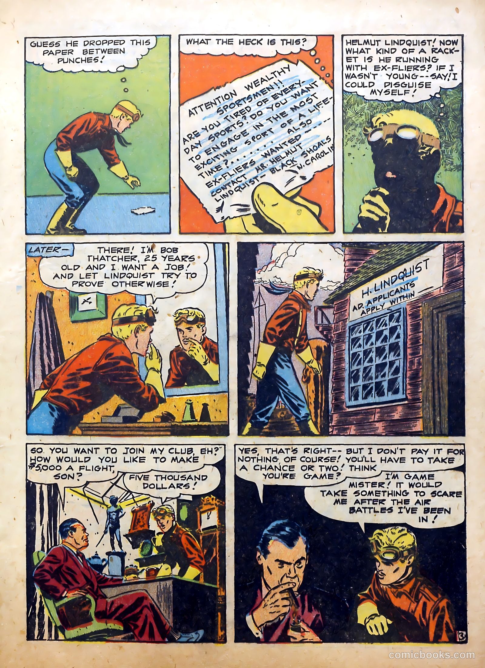 Airboy Comics #1 (1953) — page 5 of 52